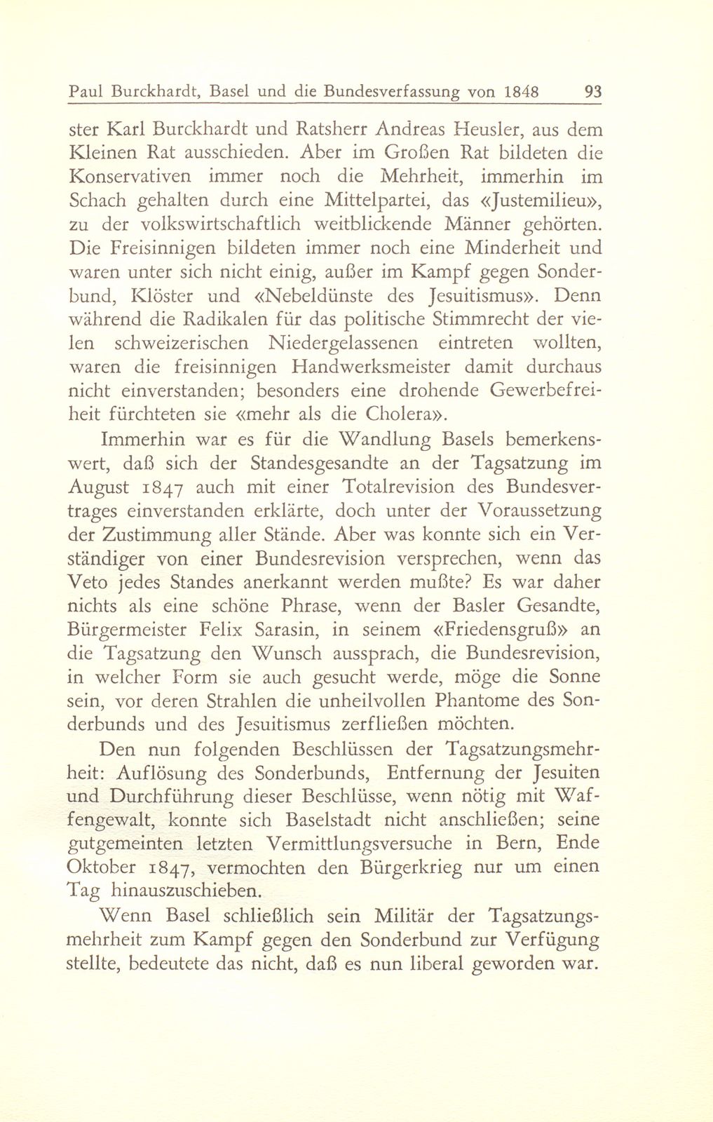 Basel und die Bundesverfassung von 1848 – Seite 3