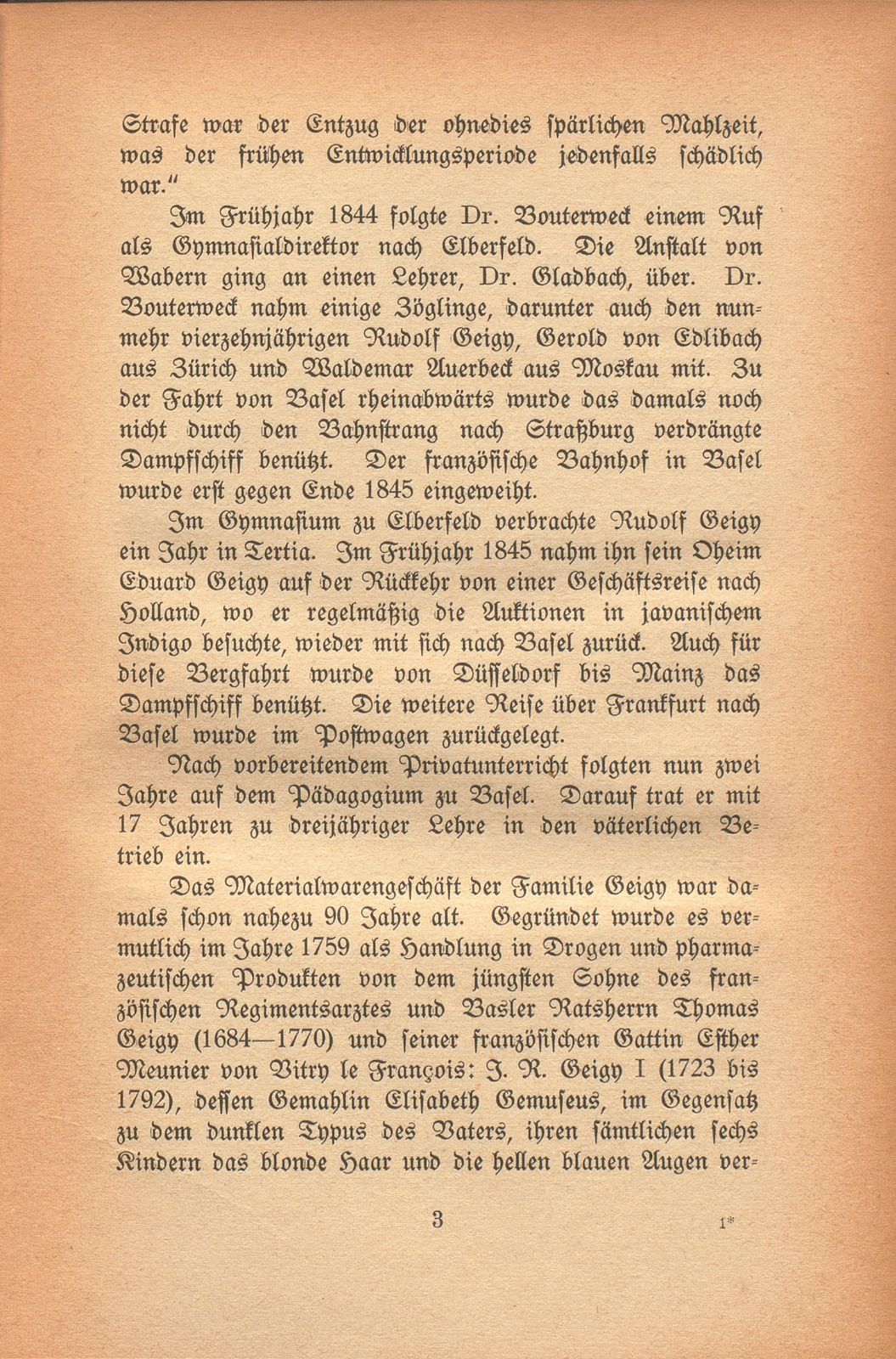 Johann Rudolf Geigy-Merian. 4. März 1830 bis 17. Februar 1917 – Seite 3