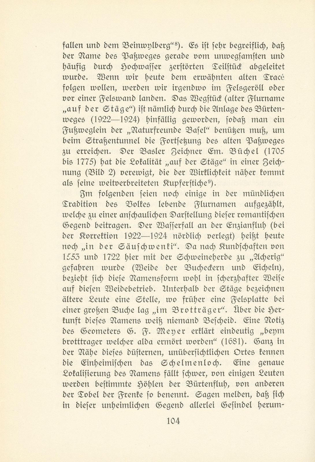 Der Wasserfallenweg, ein vergessener Juraübergang – Seite 6