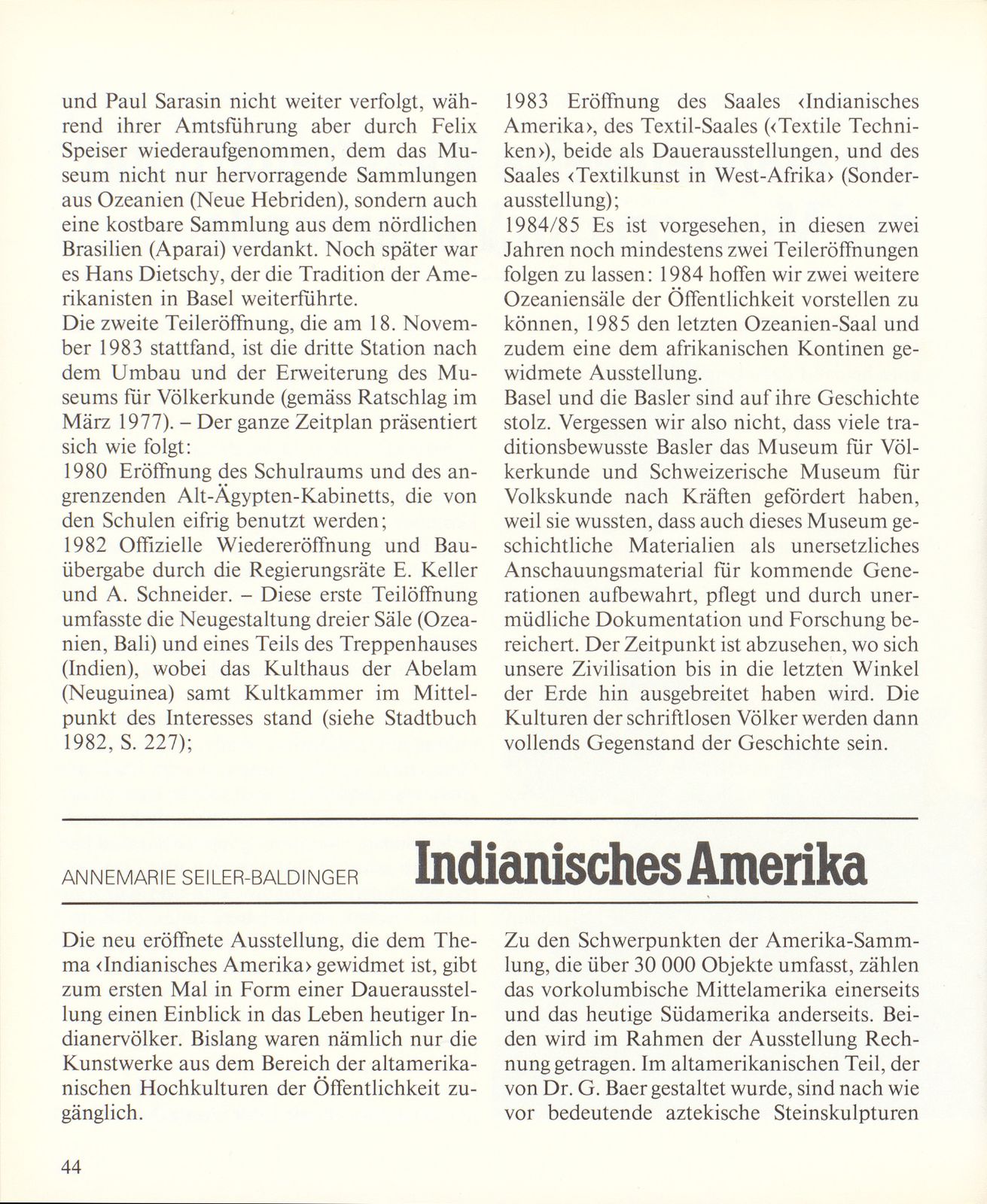 Indianisches Amerika – Seite 1