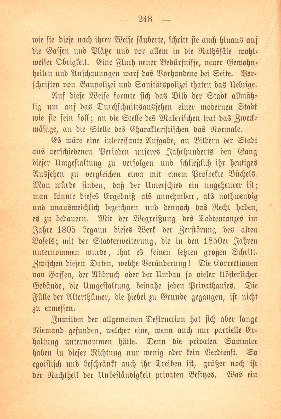 Die Erhaltung vaterländischer Alterthümer in Basel – Seite 24