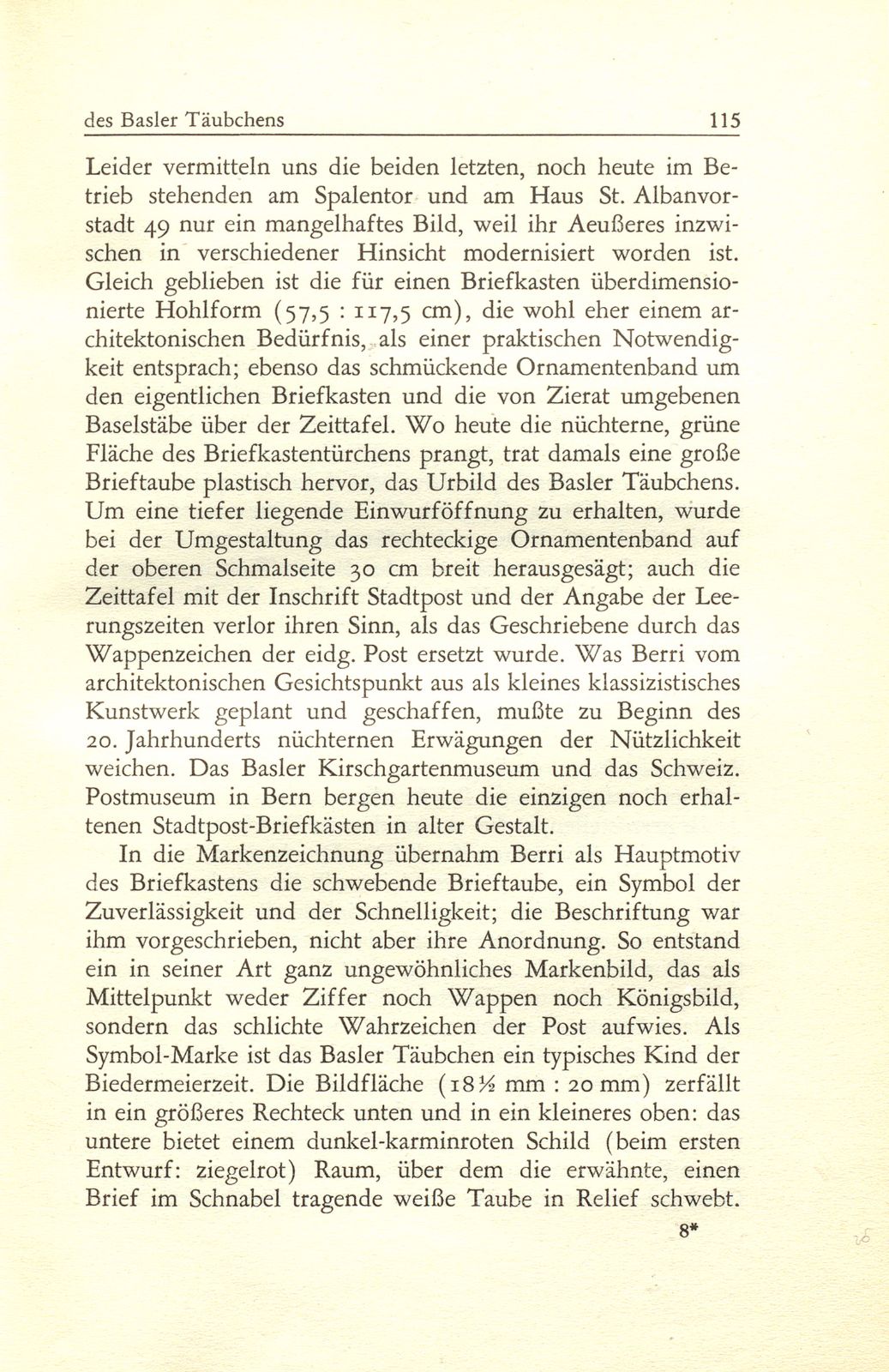 Zur Geschichte des Basler Täubchens – Seite 9