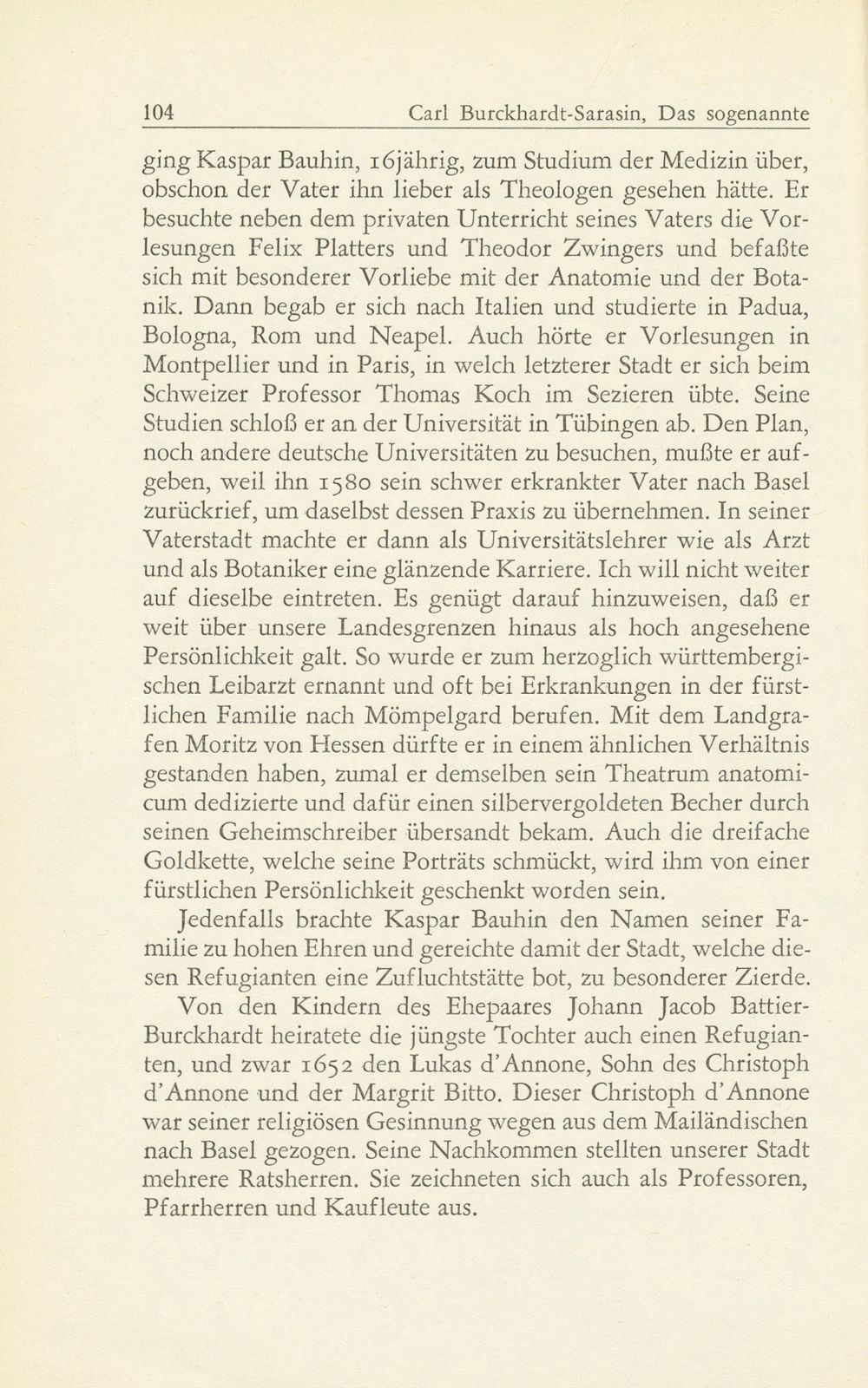 Das sogenannte Condé-Zimmer im ‹Engelhof› – Seite 23