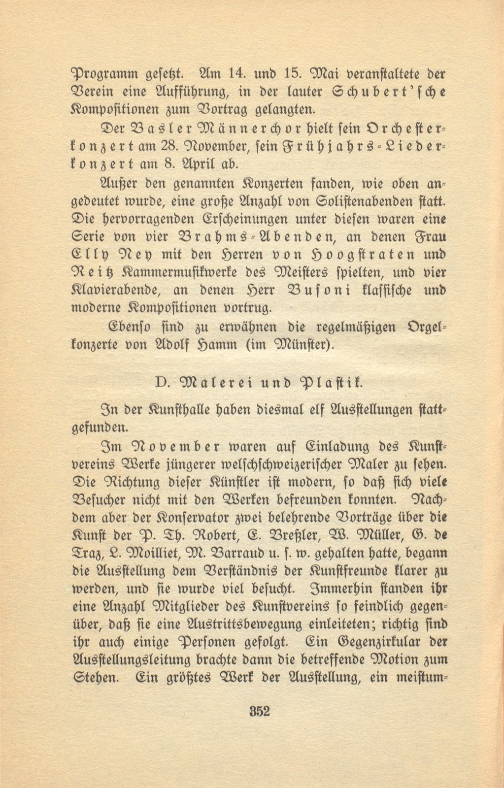 Das künstlerische Leben in Basel vom 1. November 1915 bis 31. Oktober 1916 – Seite 3