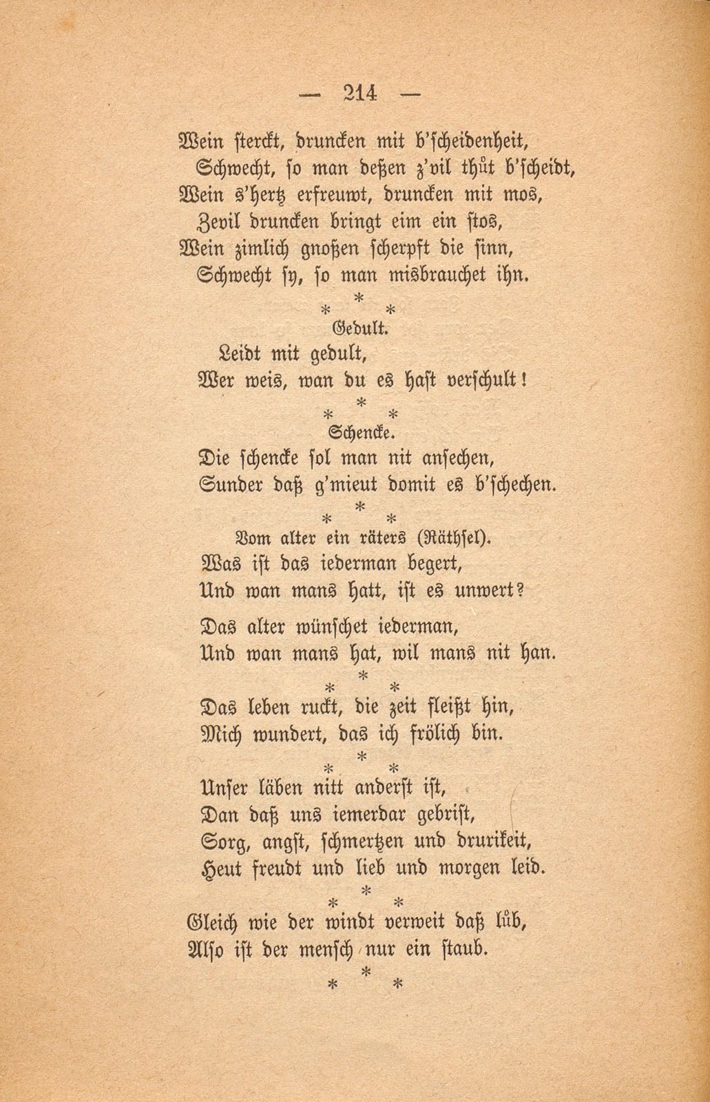 Basler Spruchpoesie aus dem XVI. Jahrhundert – Seite 4