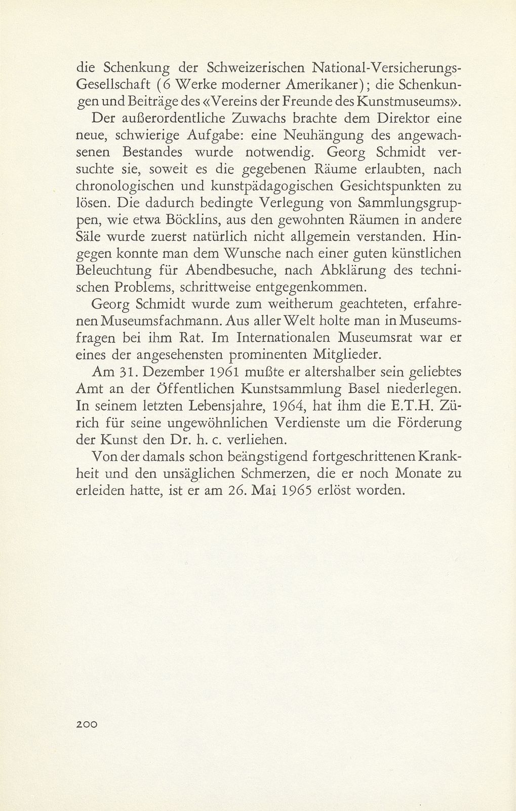 Zur Erinnerung an Prof. Dr. Dr. h.c. Georg Schmidt (1896-1965), Direktor der Öffentlichen Kunstsammlung Basel 1939-1961 – Seite 9