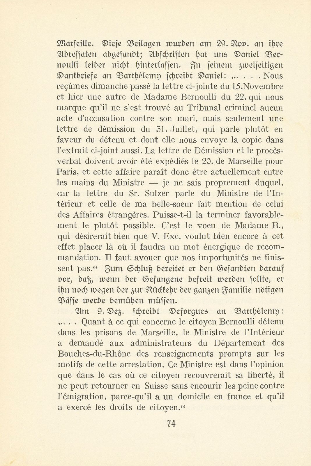 Von der Gefangenschaft eines Baslers in Marseille während der französischen Revolution – Seite 18