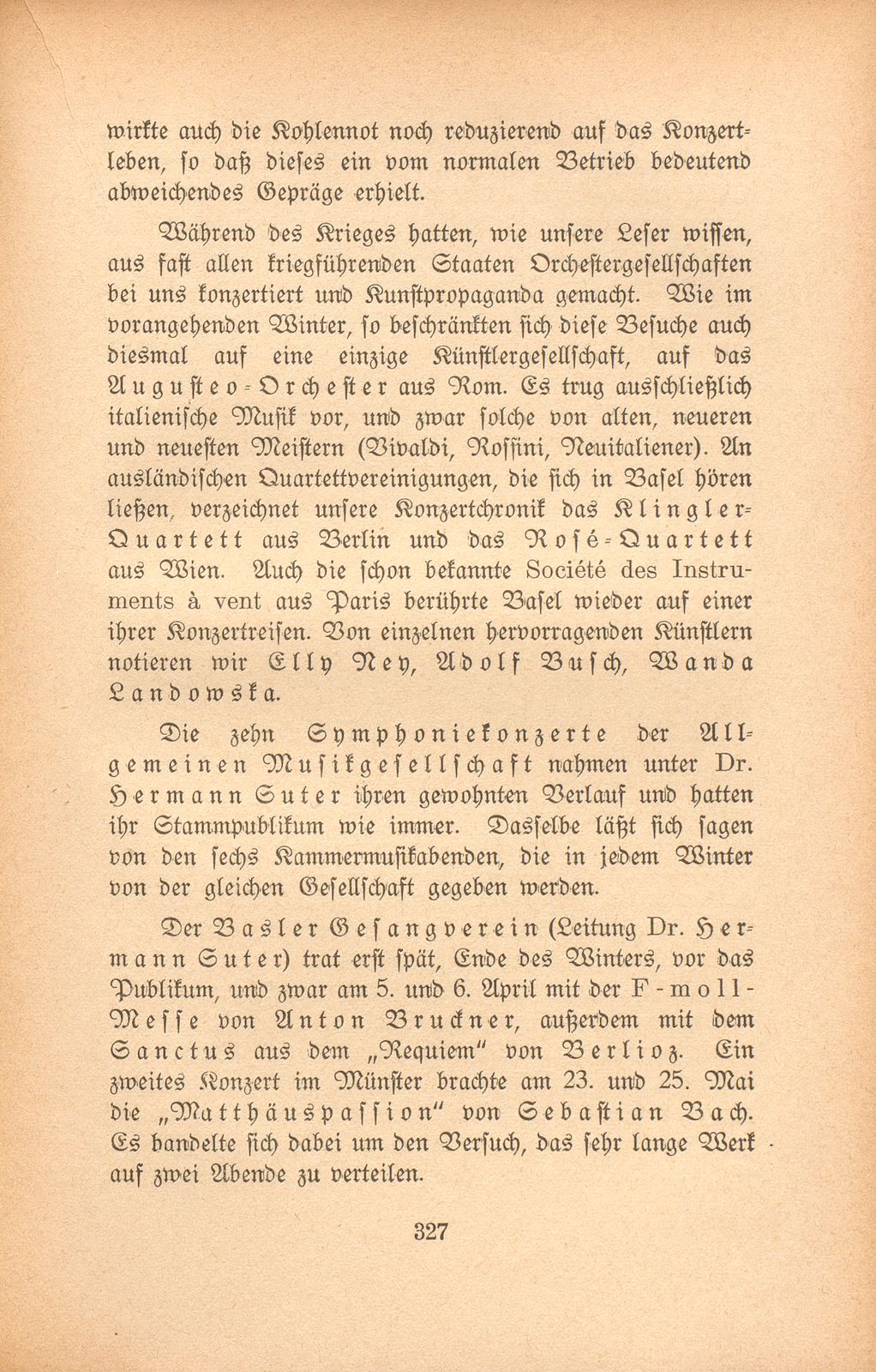 Das künstlerische Leben in Basel vom 1. November 1918 bis 31. Oktober 1919 – Seite 2