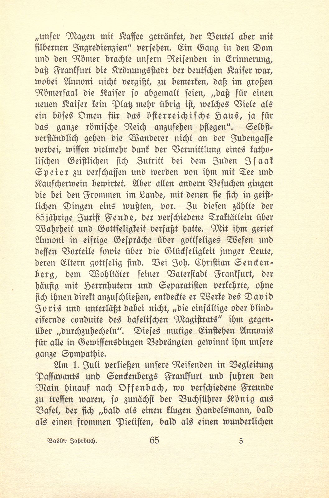 Aus den Wanderjahren des Hieronymus Annoni (1697-1770) – Seite 22