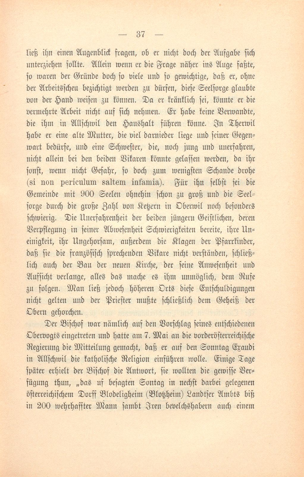 Der Abschluss der Gegenreformation im Birseck – Seite 12