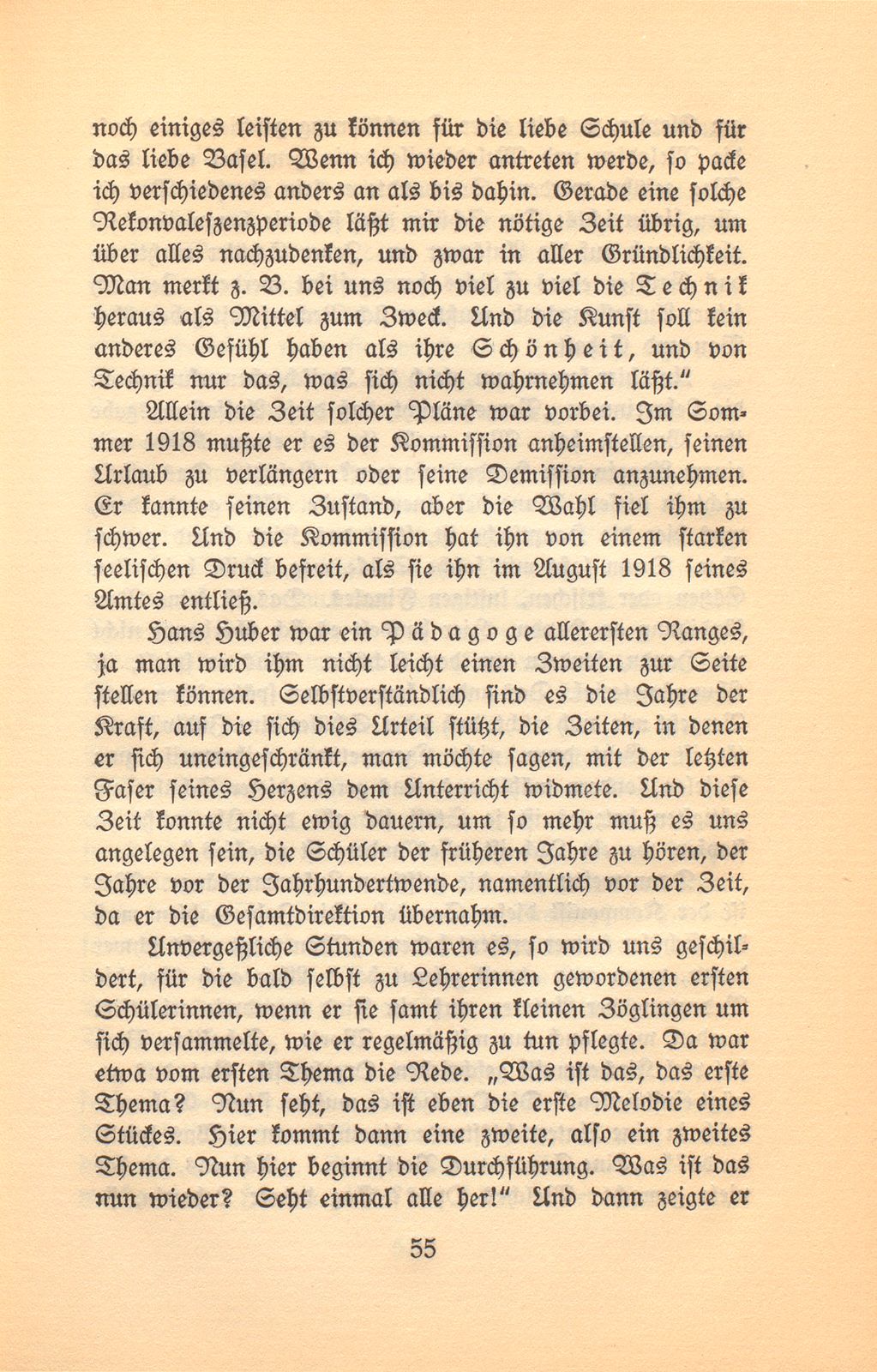 Die Bedeutung Hans Hubers für das Basler Musikleben – Seite 5