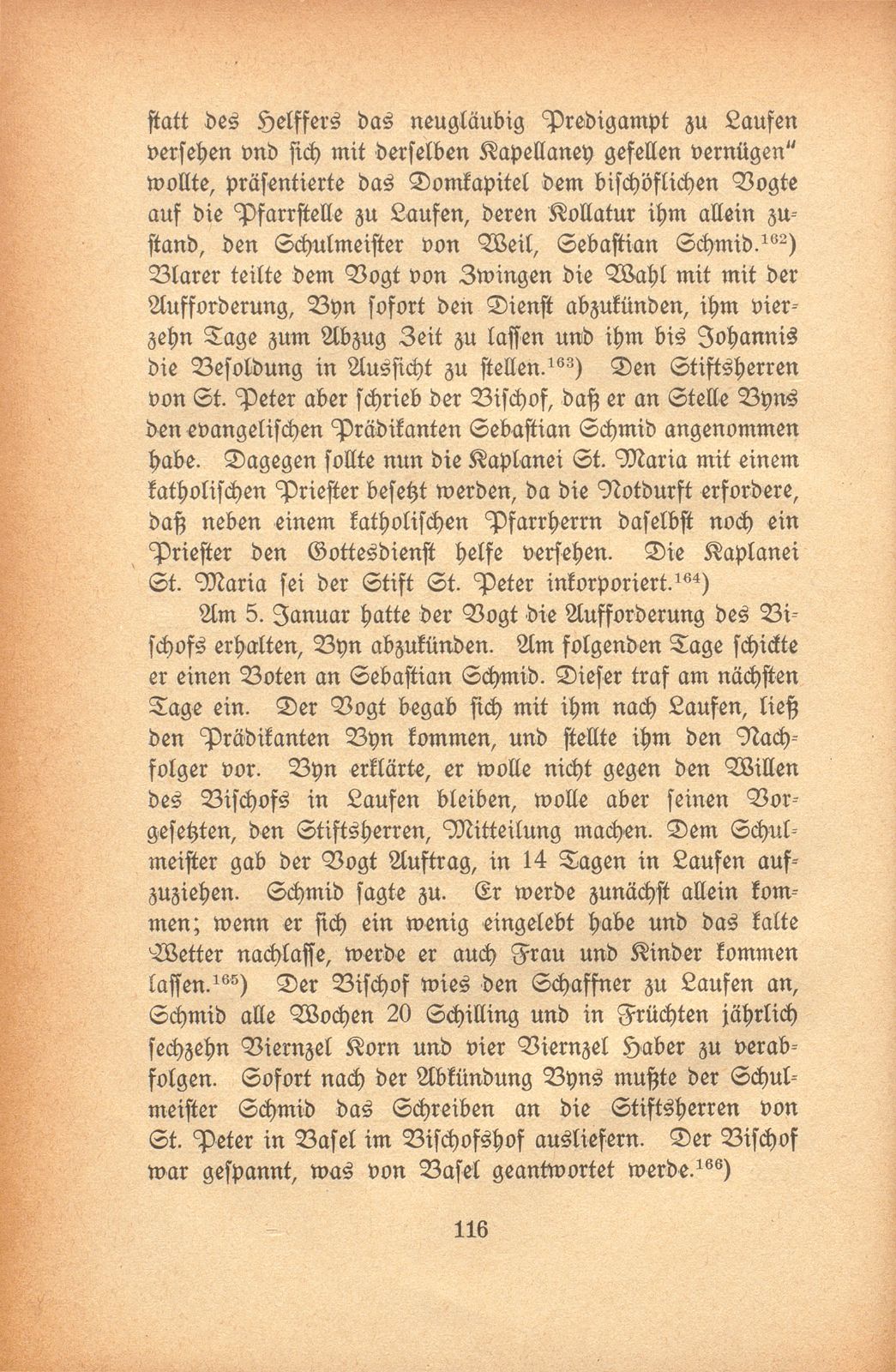 Die Gegenreformation im baslerisch-bischöflichen Laufen – Seite 26