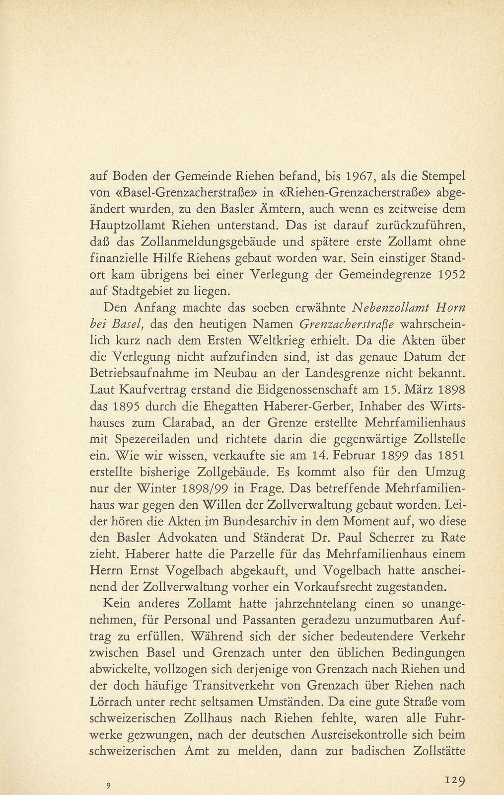 Die eidgenössischen Zollstätten im Kanton Basel-Stadt – Seite 15