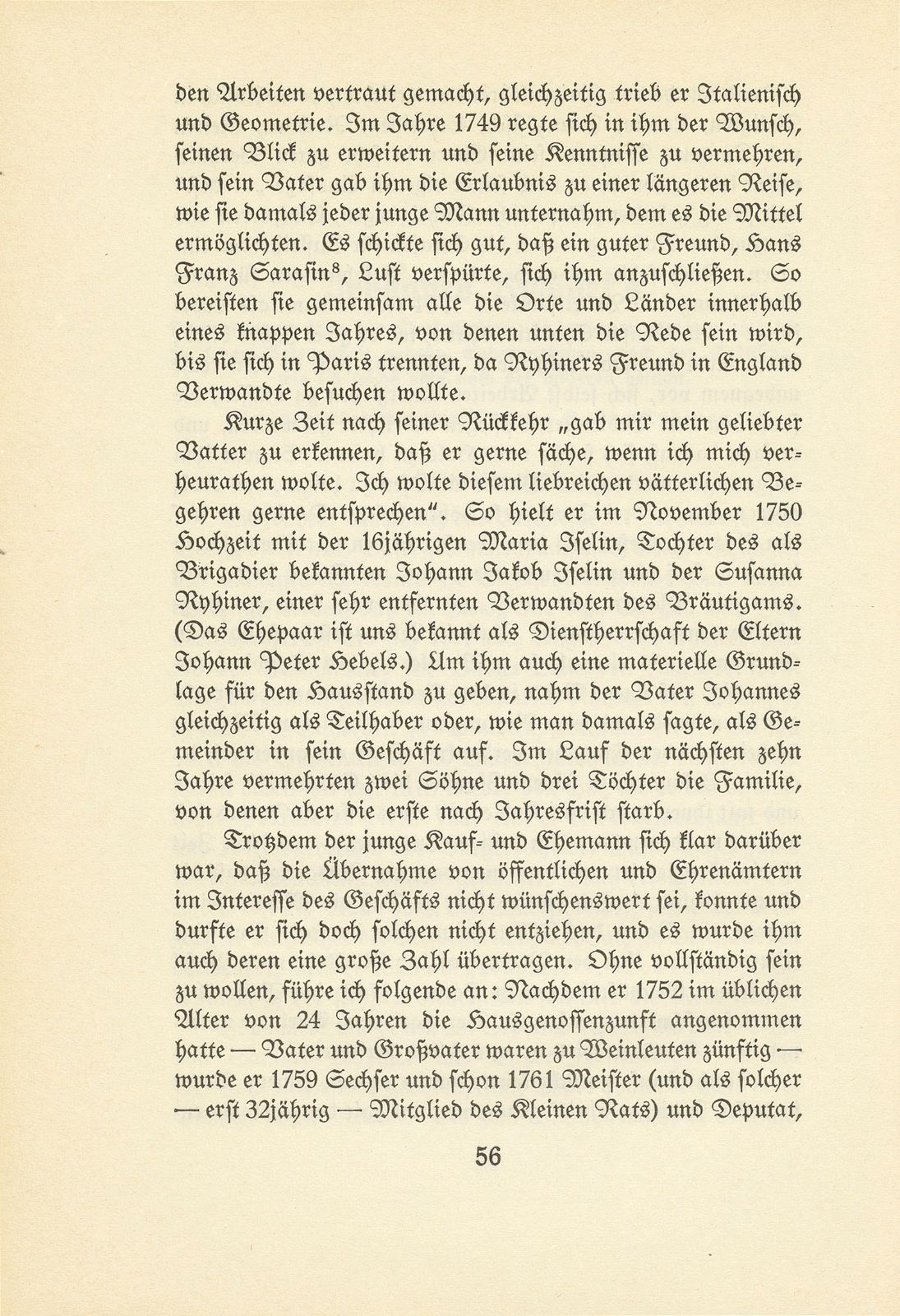 Johannes Ryhiner's Anmerkungen über das Merkwürdige, so in denen Städten, die ich zu sehen Gelegenheit gehabt, wahrzunehmen, nach der Ordnung, wie ich solche eine nach der anderen besucht – Seite 3