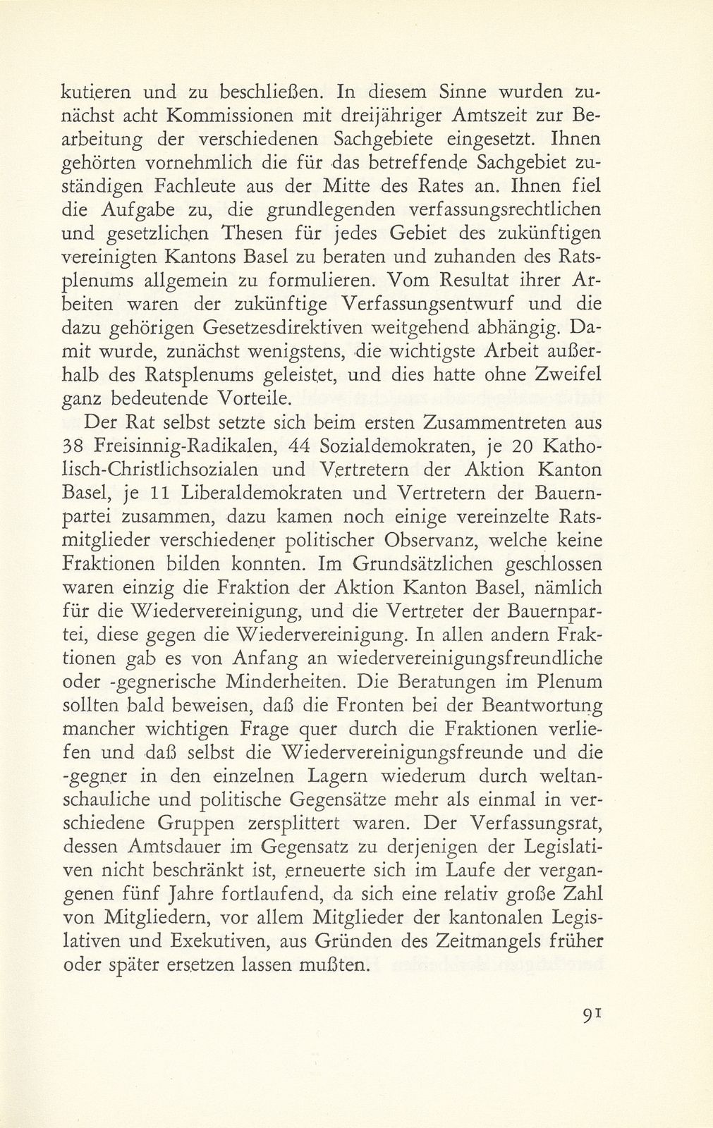 Die Grundlagen eines neuen Staates entstehen. (Zum Verfassungsentwurf und zu den Gesetzesdirektiven des zukünftigen Standes Basel.) – Seite 5