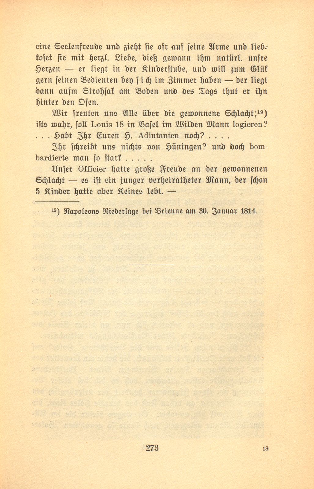 Hundertjährige Briefe einer Lausener Pfarrfrau [Susanna Maria Burckhardt-Schorndorf] – Seite 24