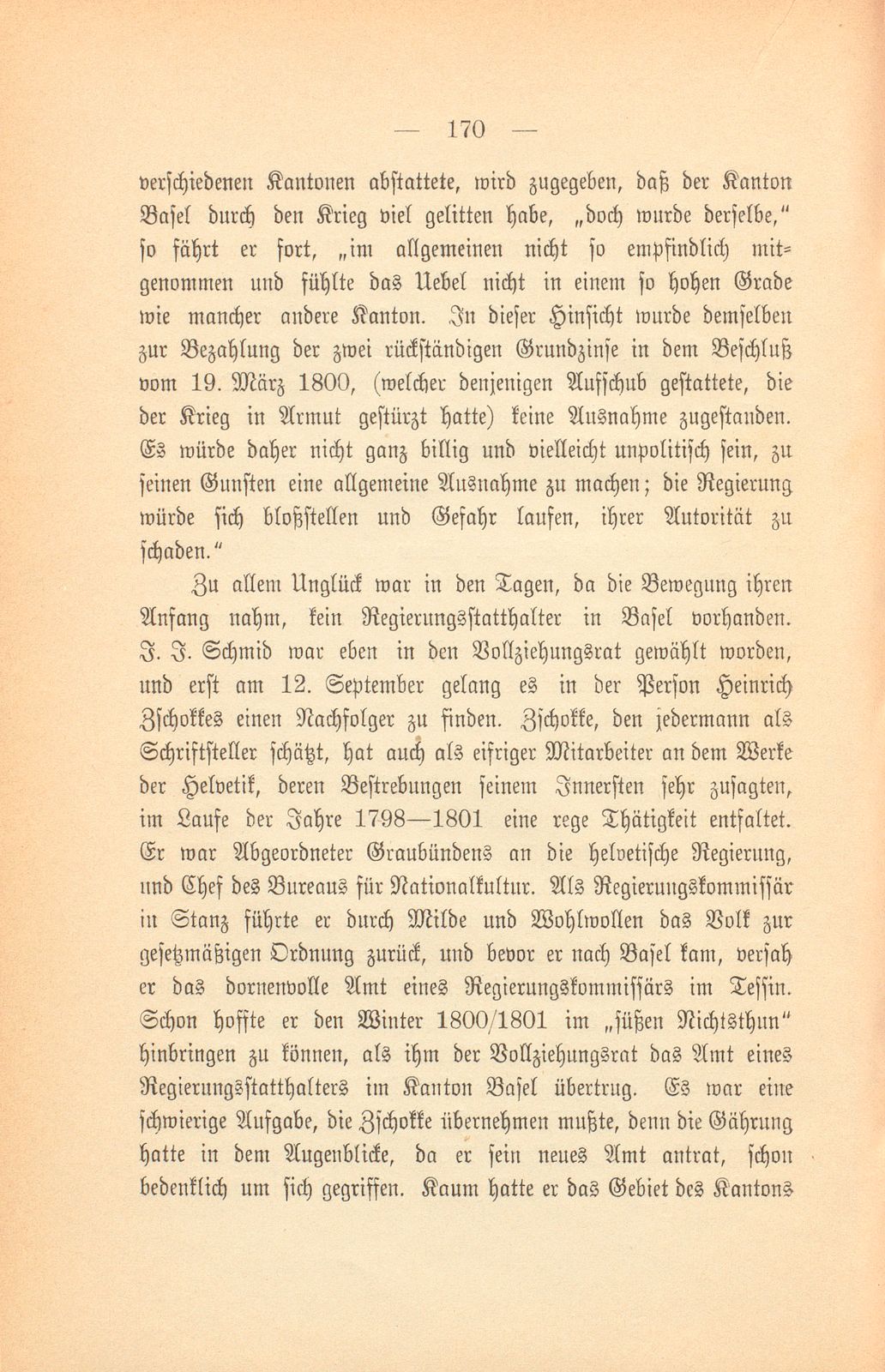 Der Bodenzinssturm in der Landschaft Basel. Oktober 1800 – Seite 6