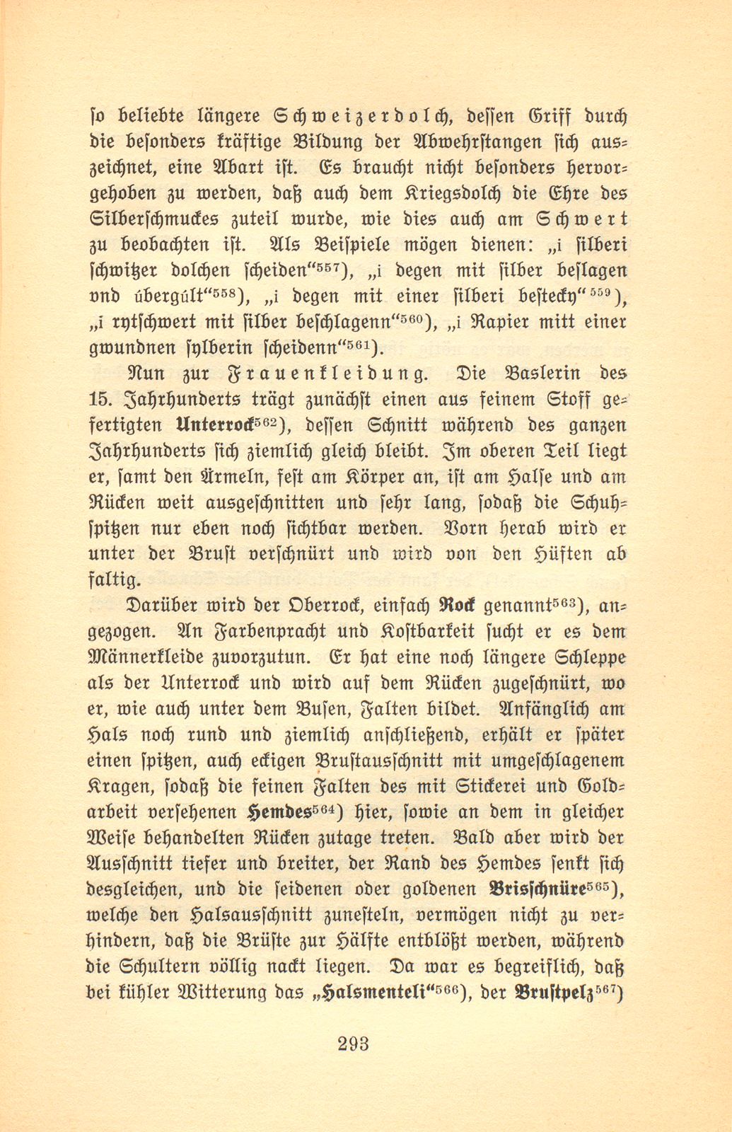 Der Basler Hausrat im Zeitalter der Spätgotik. (An Hand der schriftlichen Überlieferung.) – Seite 53