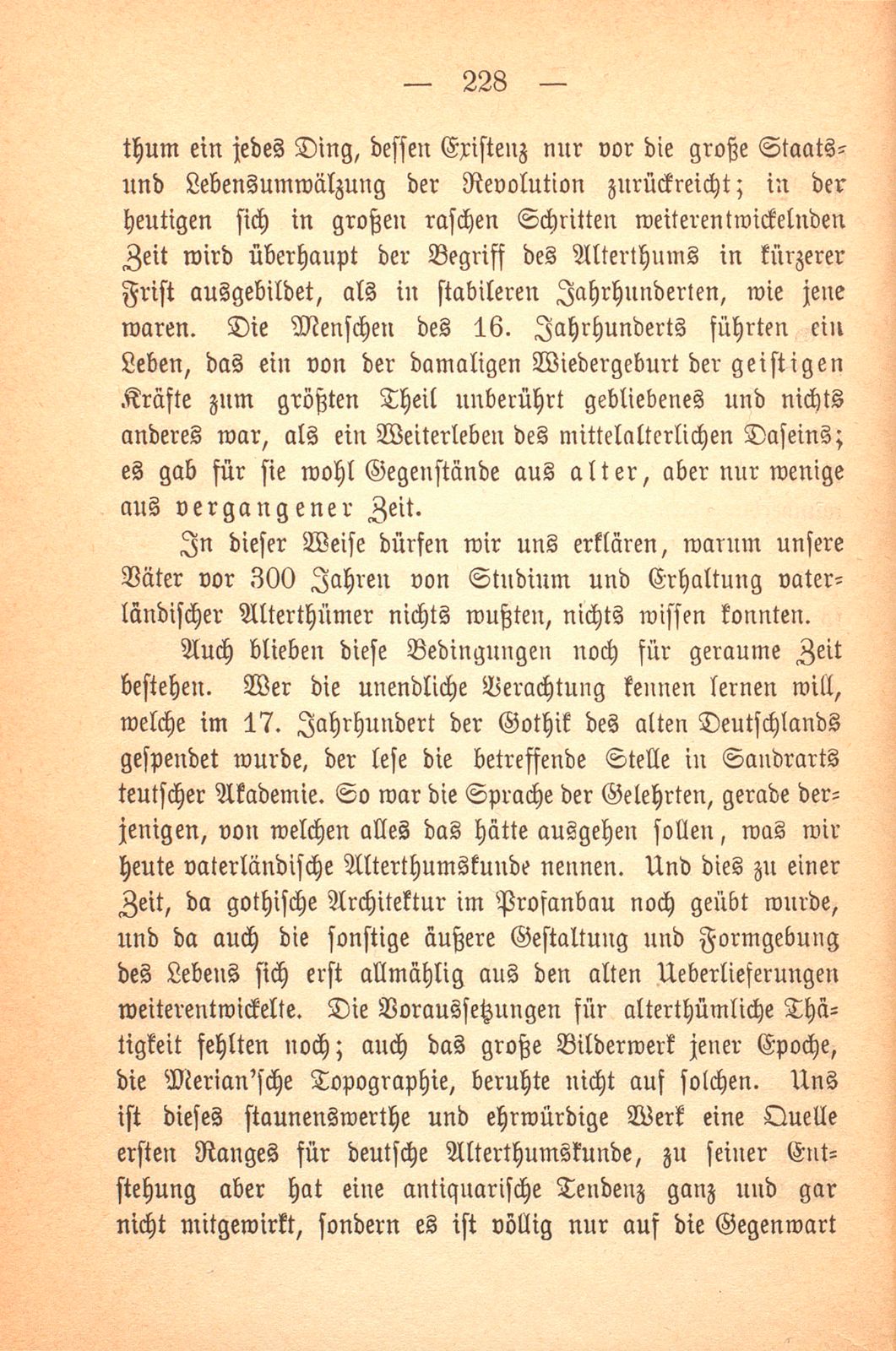 Die Erhaltung vaterländischer Alterthümer in Basel – Seite 4