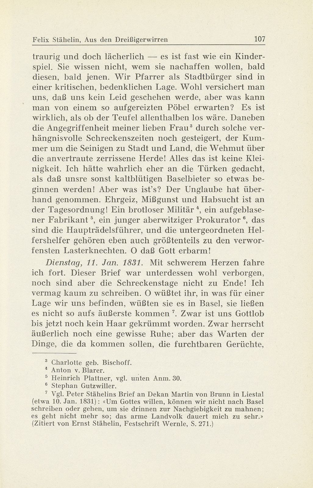 Erlebnisse und Bekenntnisse aus der Zeit der Dreissigerwirren [Gebrüder Stähelin] – Seite 5