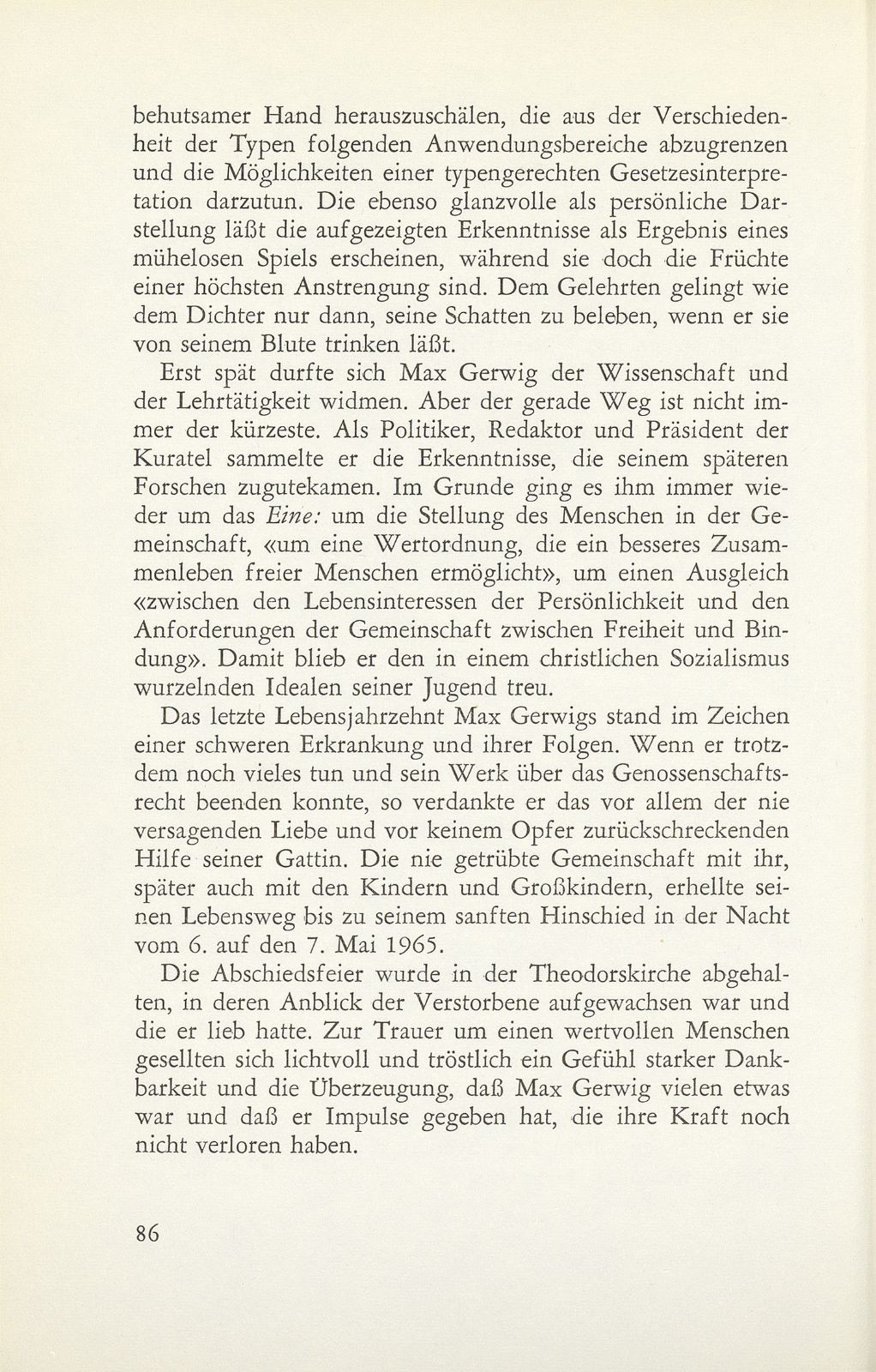 Prof. Max Gerwig zum Gedenken (1889-1965) – Seite 7