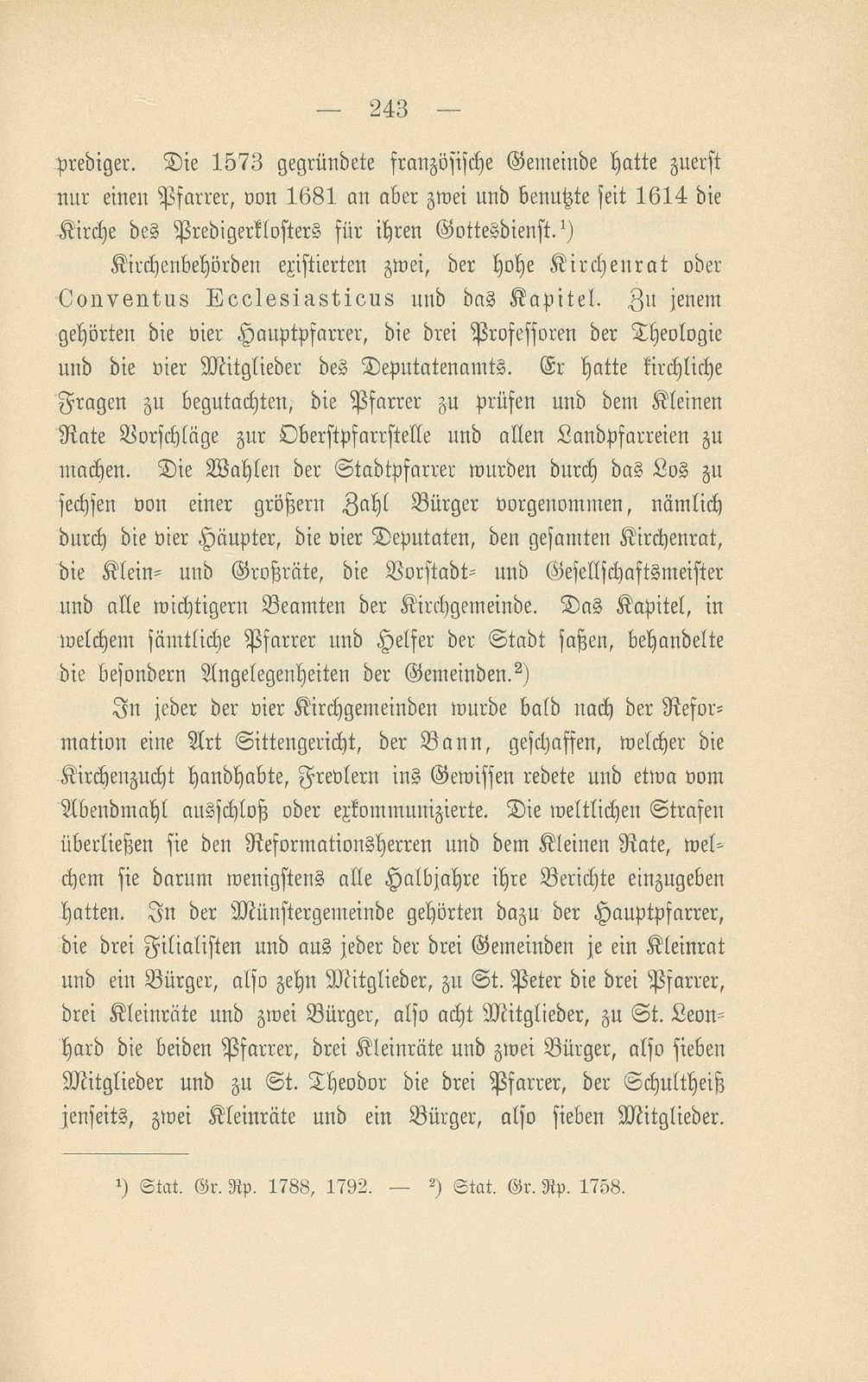 Stadt und Landschaft Basel in der zweiten Hälfte des 18. Jahrhunderts – Seite 73