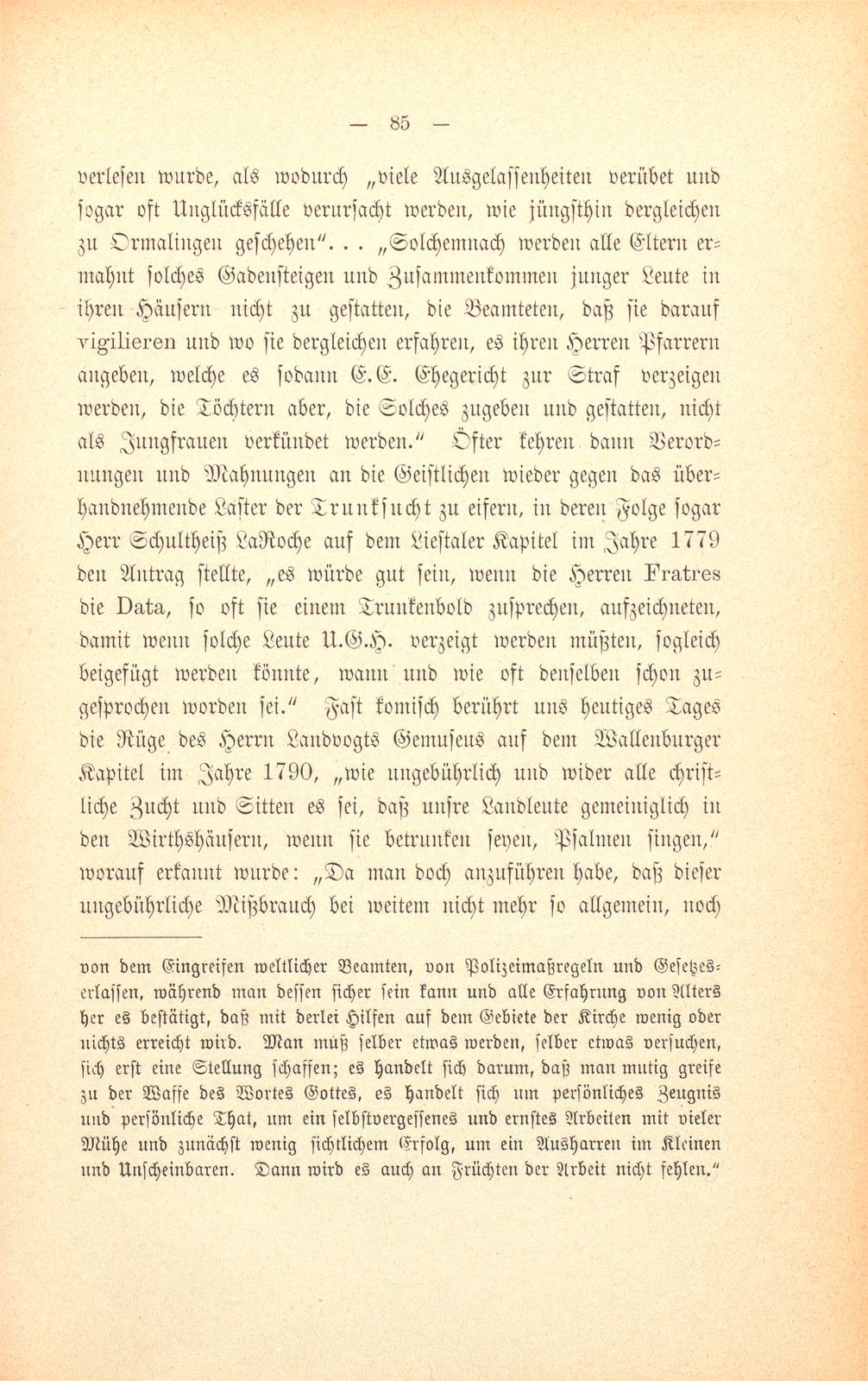 M. Johann Jakob Huber, weil. Pfarrer und Dekan in Sissach und seine Sammlungen zur Geschichte der Stadt und Landschaft Basel – Seite 11