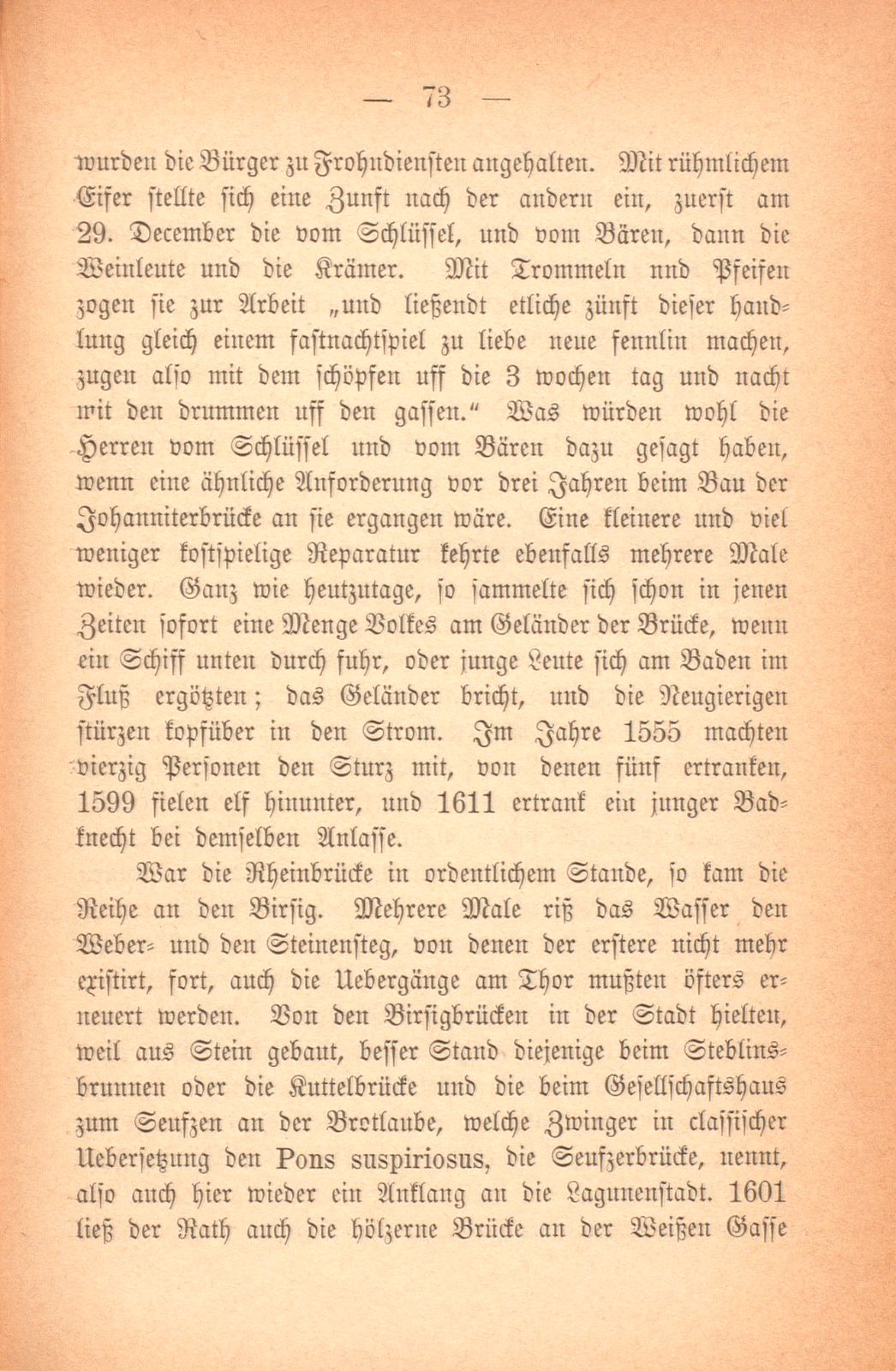 Baugeschichte Basels im XVI. Jahrhundert – Seite 22