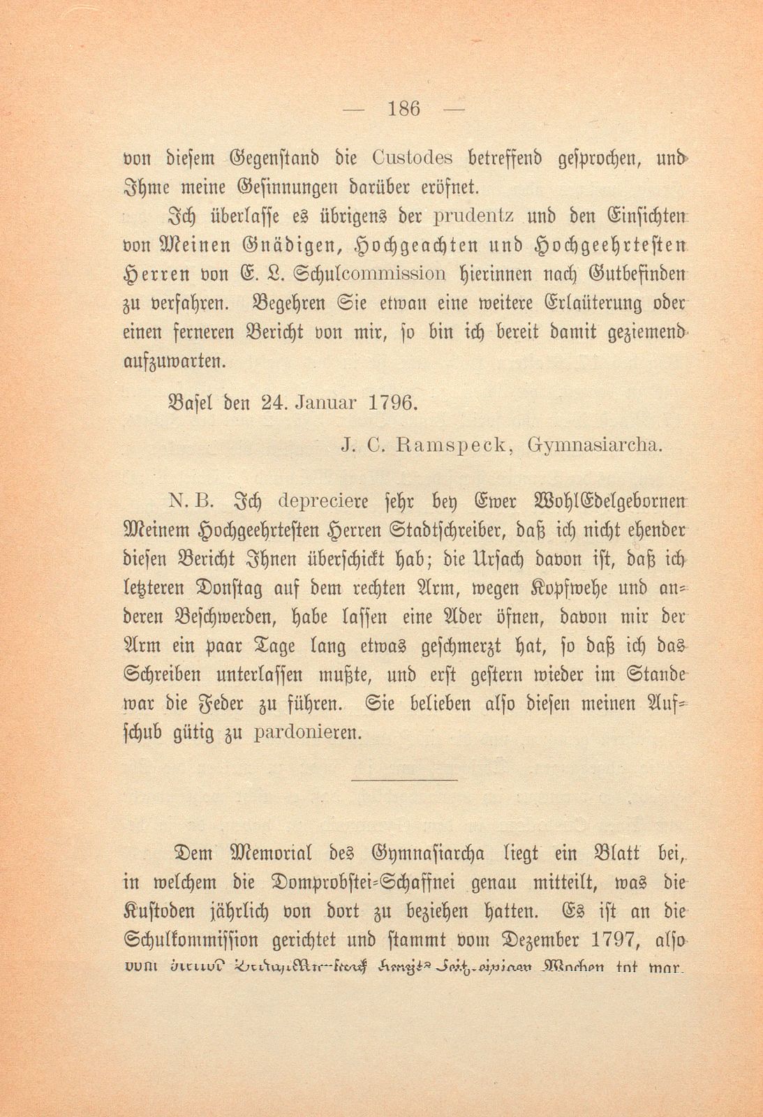 Der Gymnasiarcha Prof. Ramspeck und seine Kustoden – Seite 15