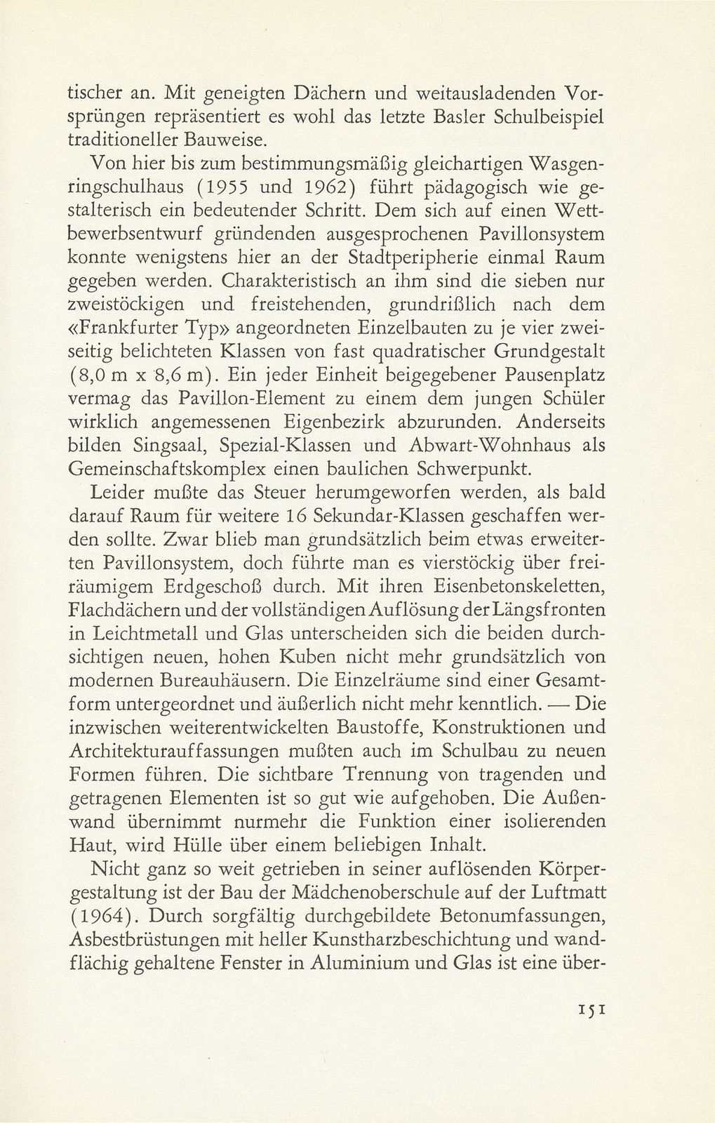 Zum Basler Schulhausbau der letzten 25 Jahre – Seite 4