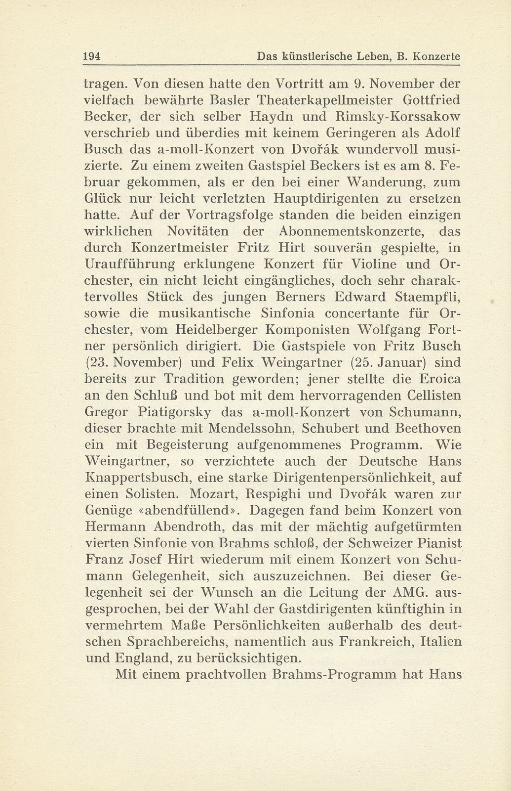 Das künstlerische Leben in Basel vom 1. Oktober 1937 bis 30. September 1938 – Seite 2