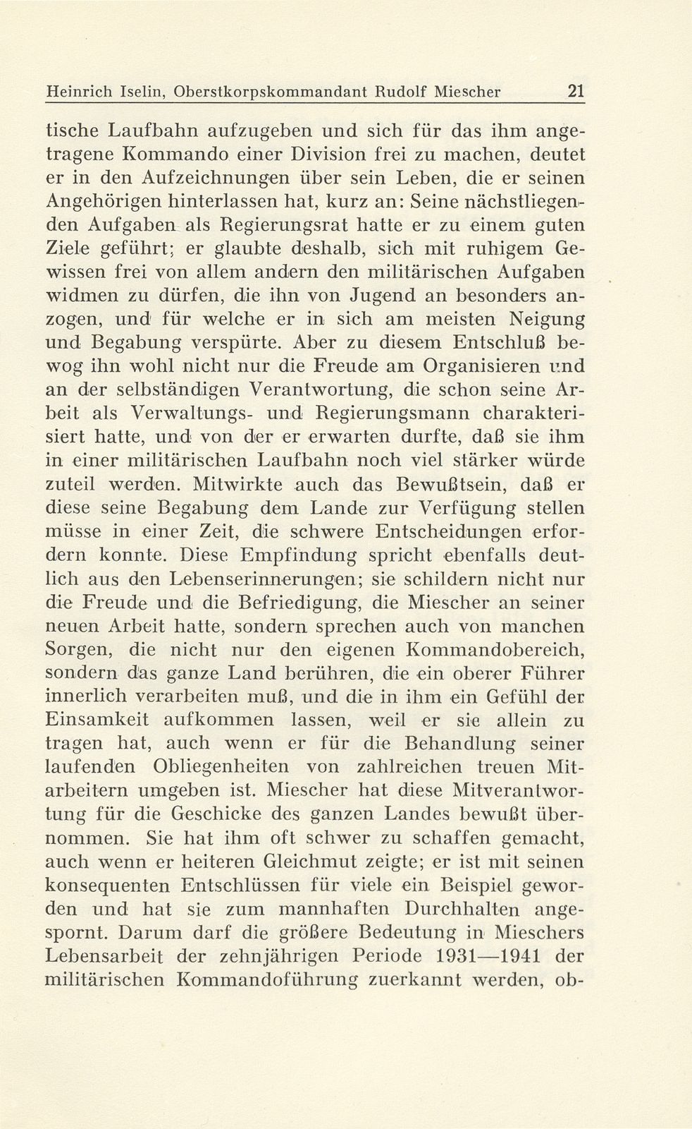 Oberstkorpskommandant Rudolf Miescher 17. März 1880 bis 31. Juli 1945 – Seite 4