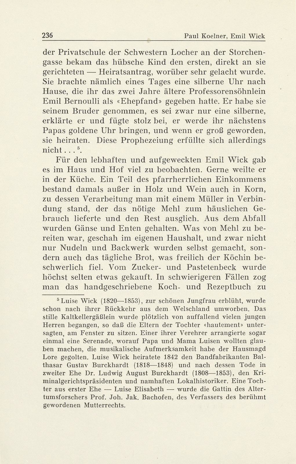 Emil Wick (1816-1894). Mechanikus, Optikus und Pionier der Daguerrotypie in Basel – Seite 6