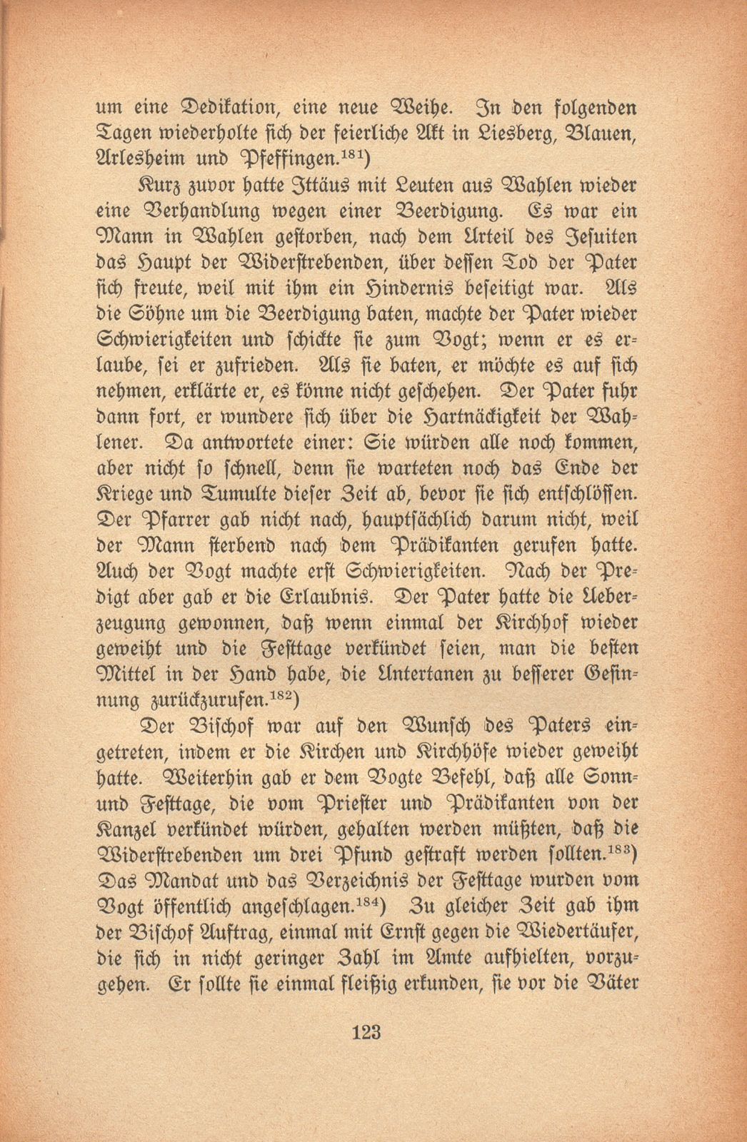 Die Gegenreformation im baslerisch-bischöflichen Laufen – Seite 33