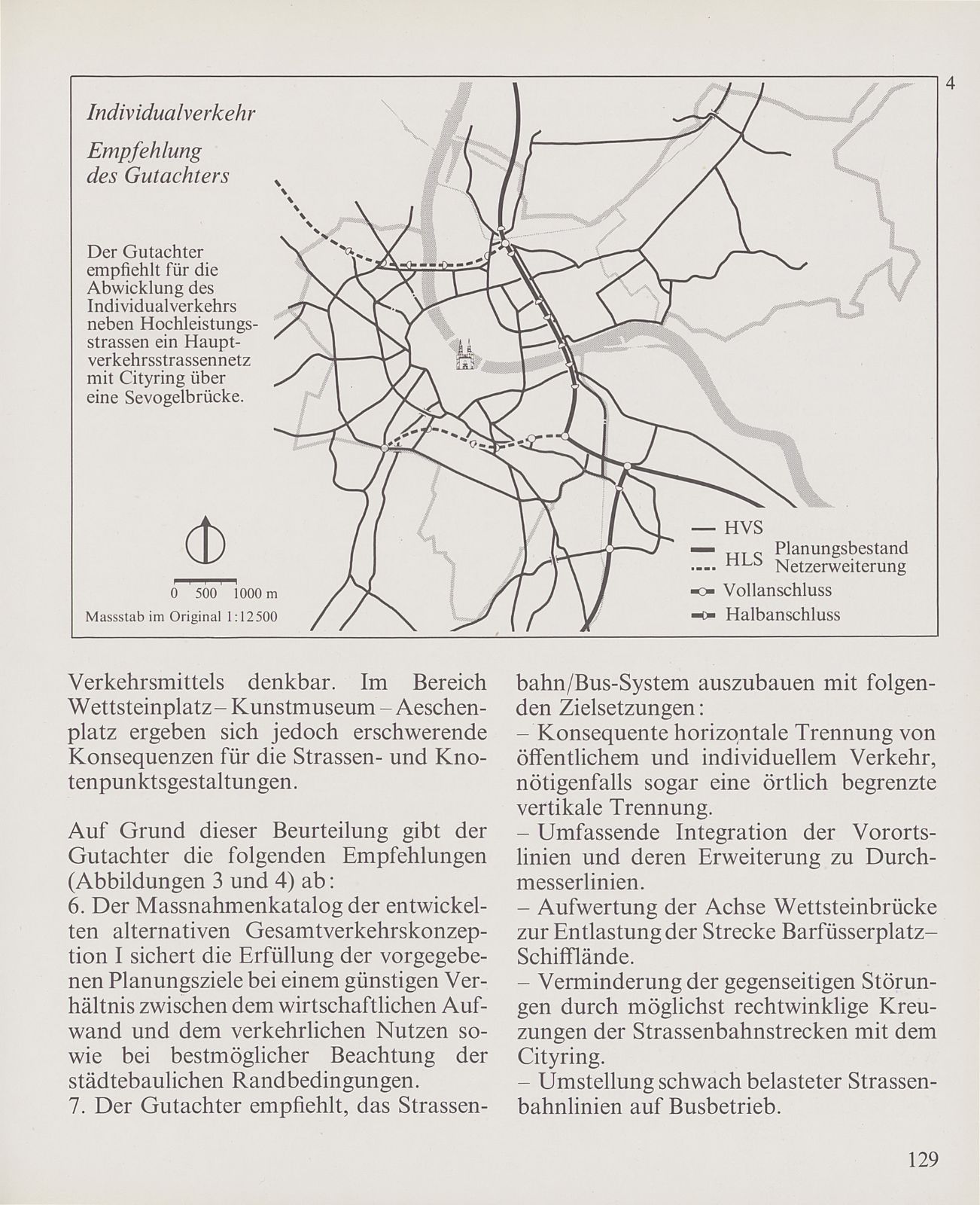 Die Bedeutung des Gutachtens Grabe in der baselstädtischen Verkehrsplanung – Seite 7