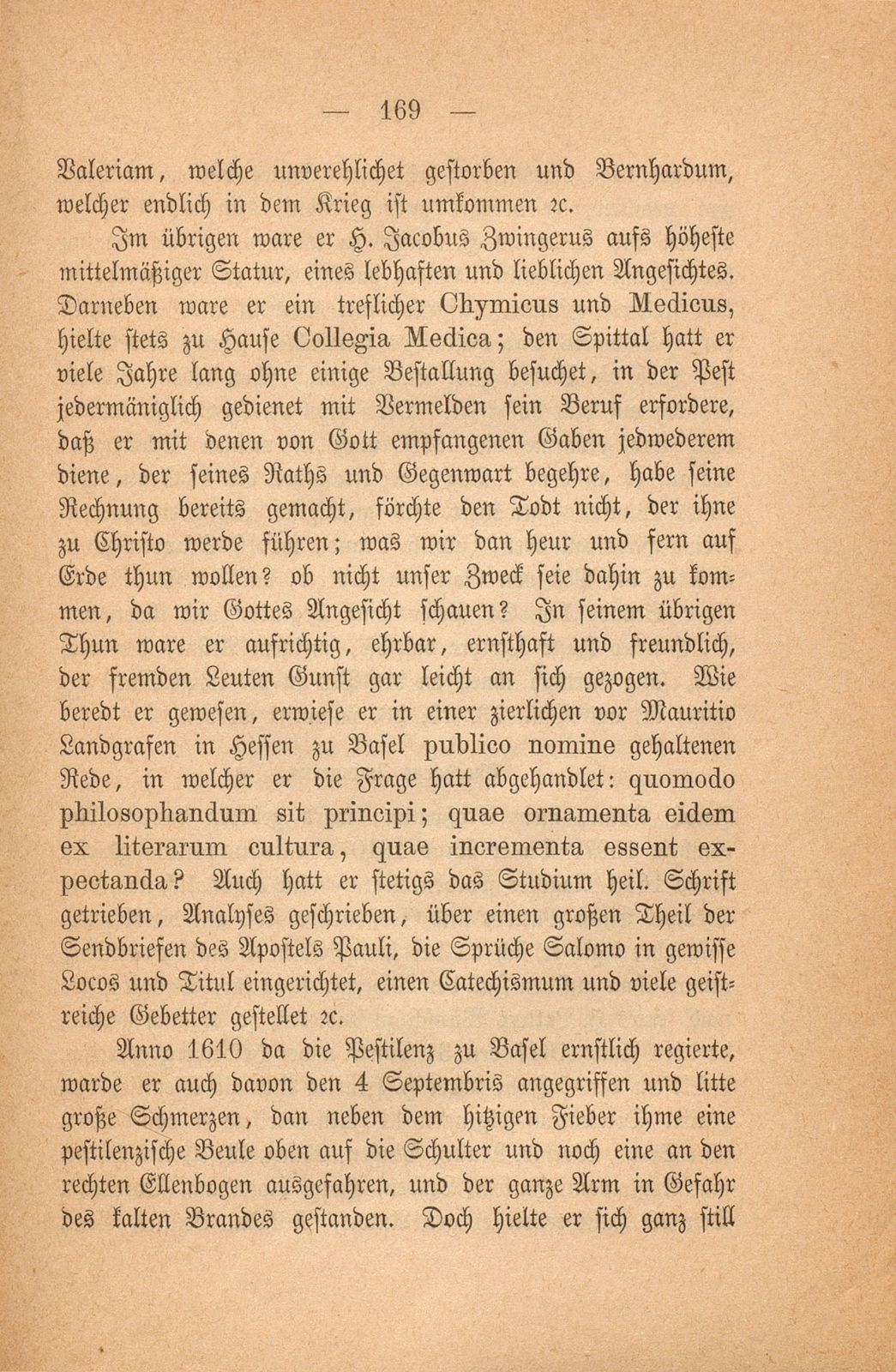 Aus einem baslerischen Stammbuch, XVII. Jahrhundert – Seite 33