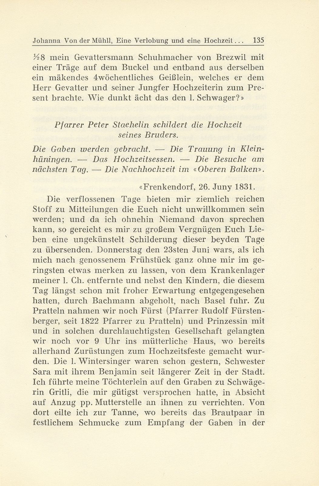 Eine Verlobung und eine Hochzeit aus dem Jahre 1831 – Seite 7