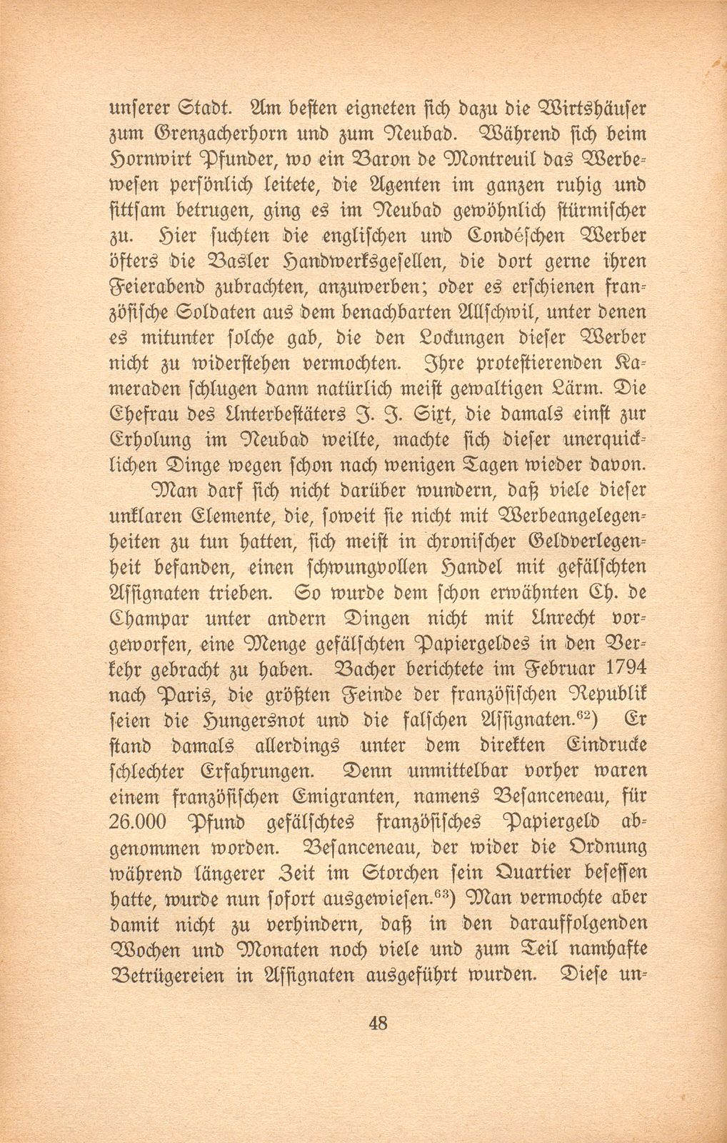 Kriegsnöte der Basler in den 1790er Jahren – Seite 35