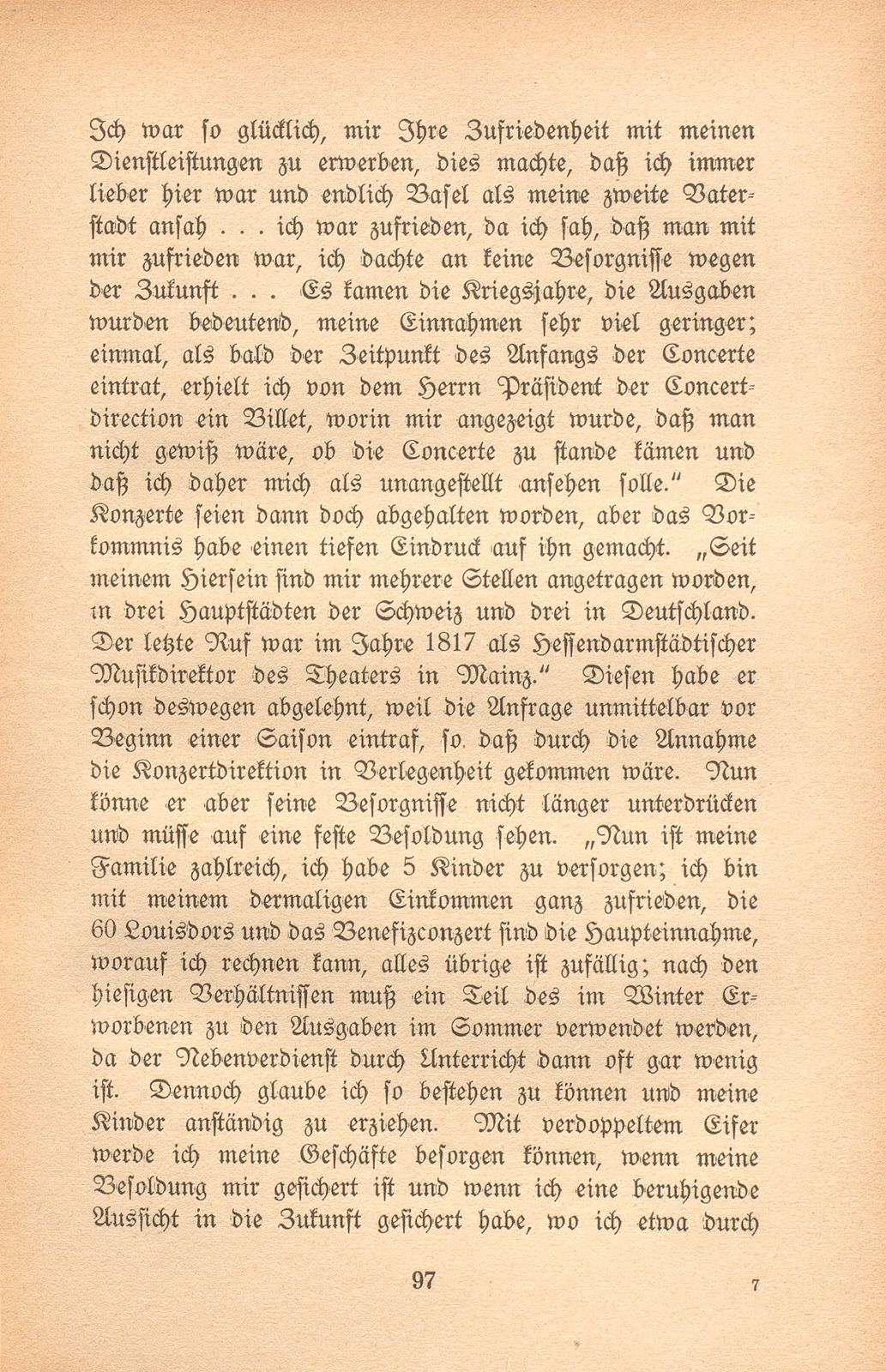 Biographische Beiträge zur Basler Musikgeschichte – Seite 43