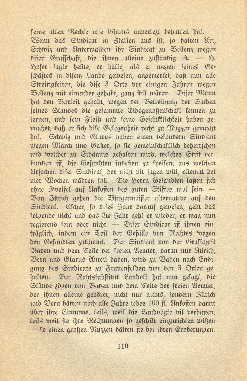 Isaak Iselins Reisetagebuch 1754 – Seite 15