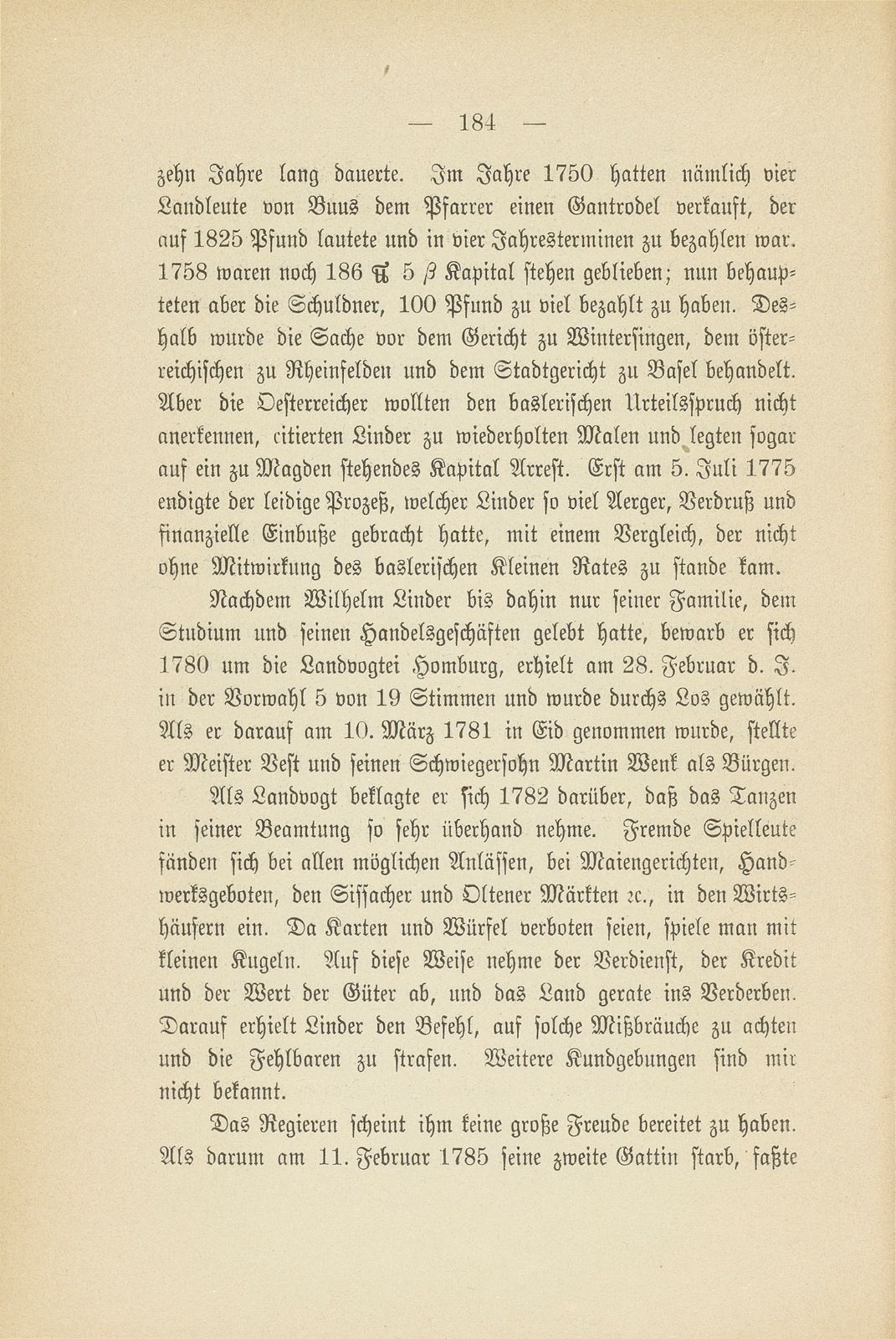 Stadt und Landschaft Basel in der zweiten Hälfte des 18. Jahrhunderts – Seite 61