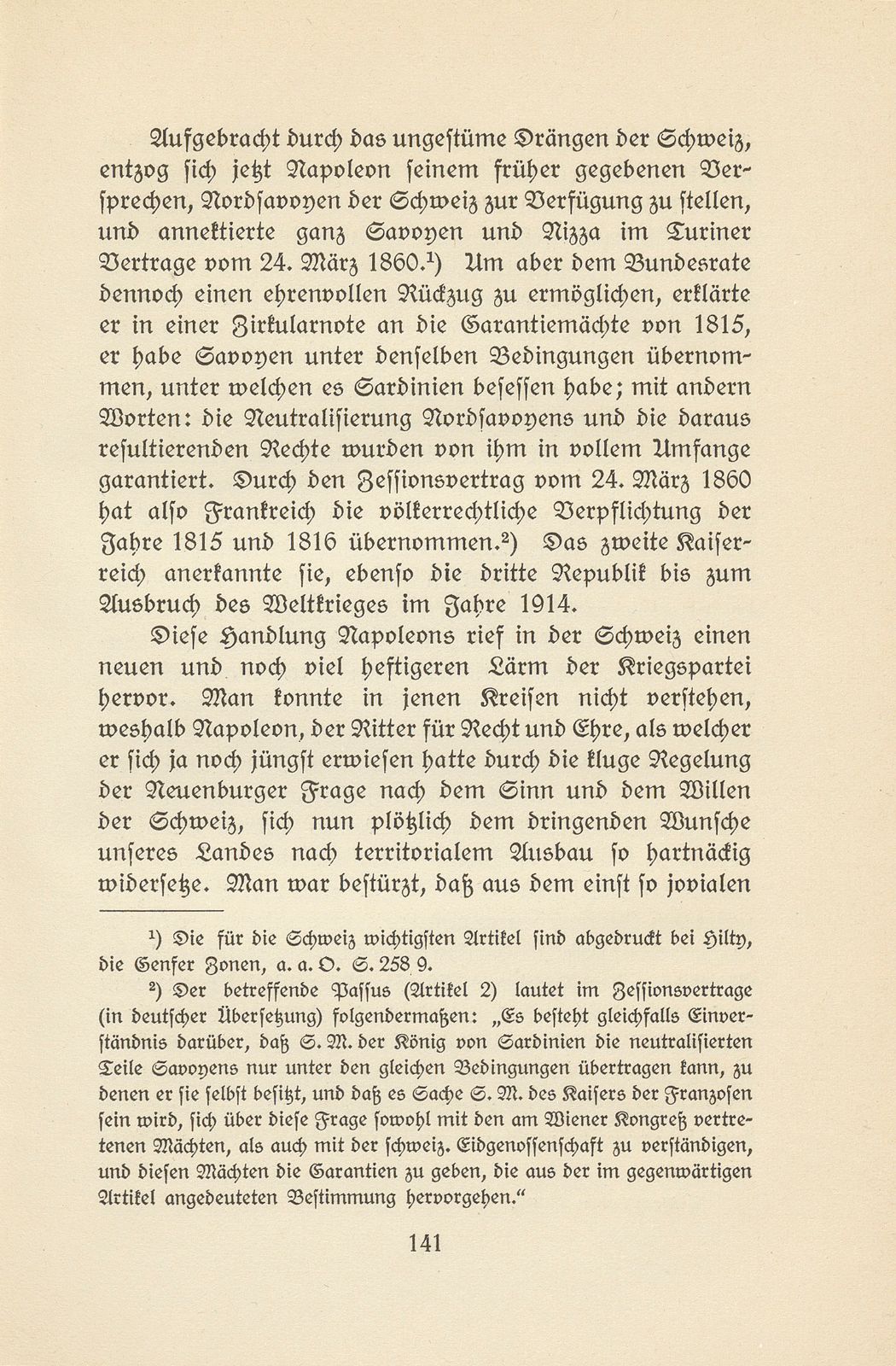 Zur Geschichte der Zonen von Gex und von Hochsavoyen – Seite 55