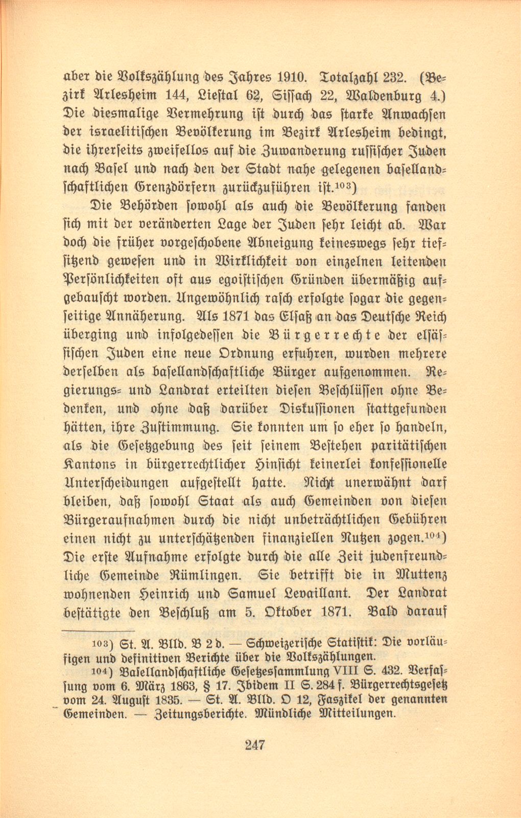 Die Juden im Kanton Baselland – Seite 68