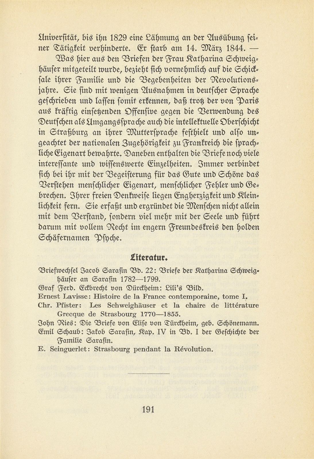 Erlebnisse der Strassburger Gelehrtenfamilie Schweighäuser während der französischen Revolution – Seite 45