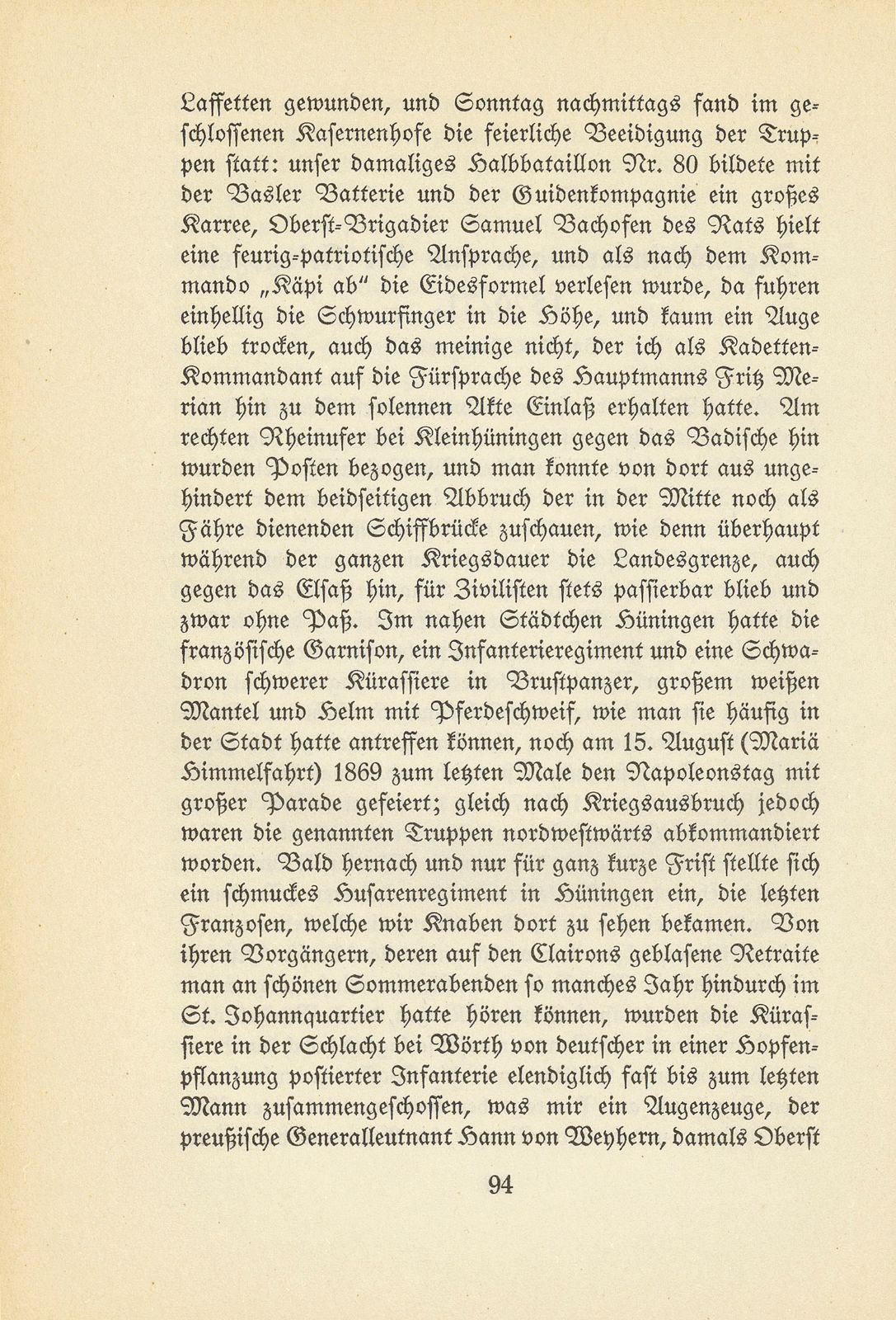 Jugenderinnerungen aus der Kriegszeit 1870/1871 – Seite 2