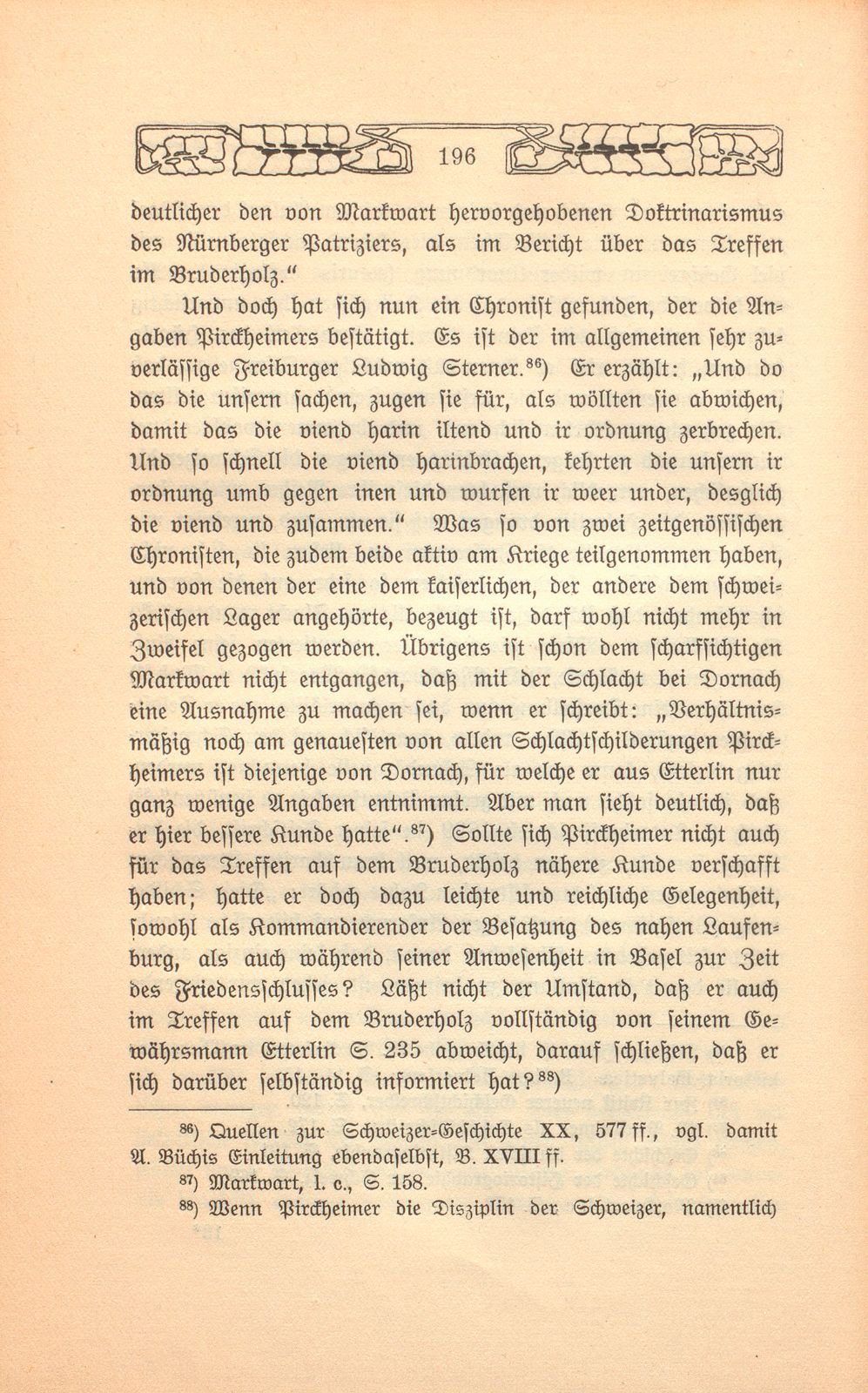 Das Gefecht auf dem Bruderholz. 22. März 1499 – Seite 23