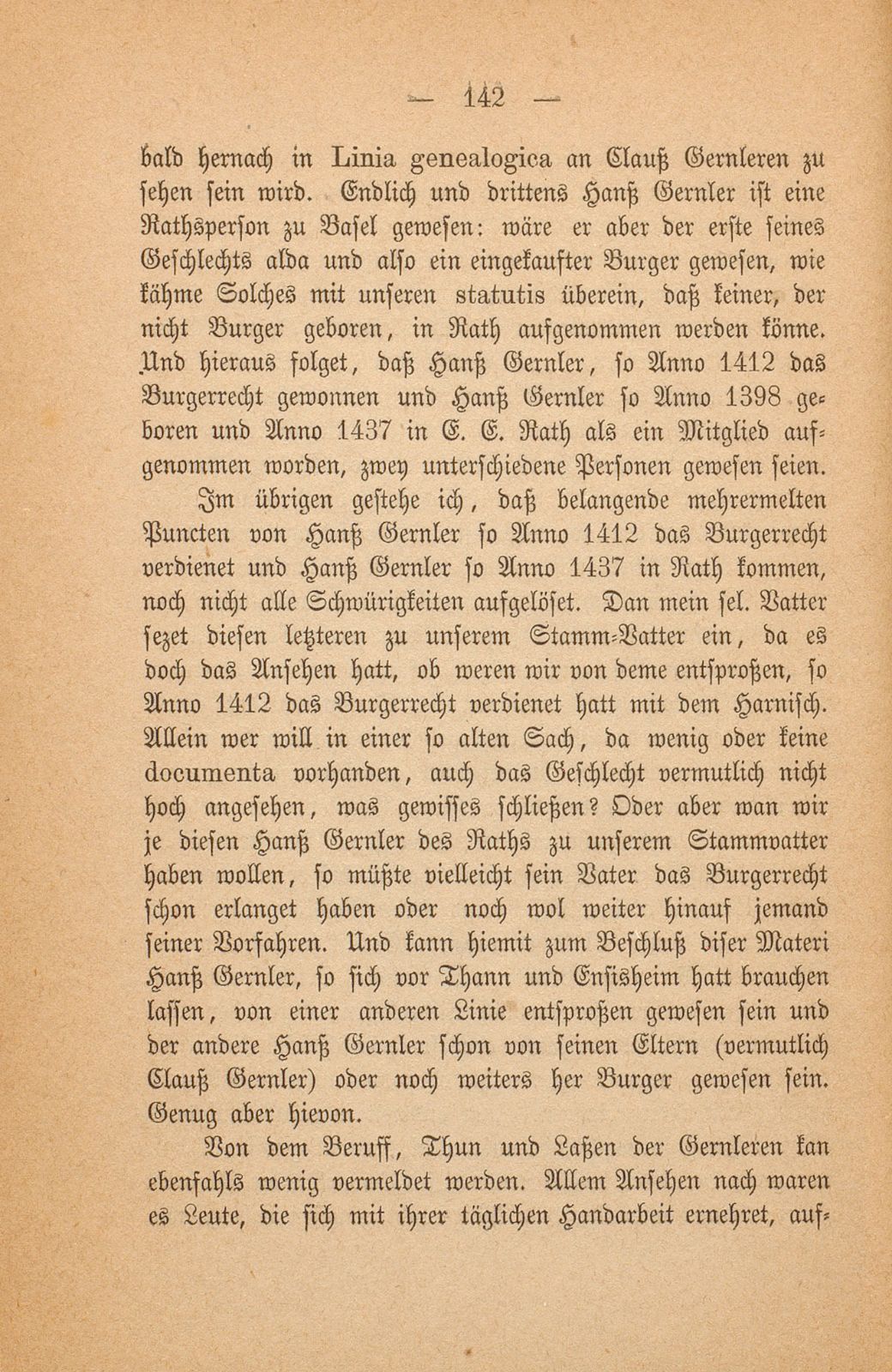 Aus einem baslerischen Stammbuch, XVII. Jahrhundert – Seite 6