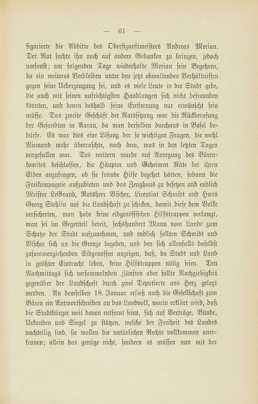 Die Revolution zu Basel im Jahre 1798 – Seite 65