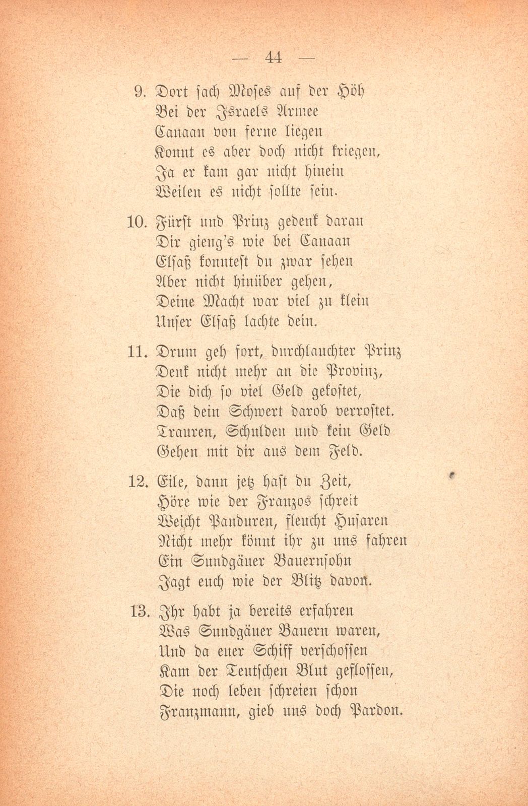 Ein politisches Gedicht aus dem Elsass vom Jahre 1743 – Seite 10