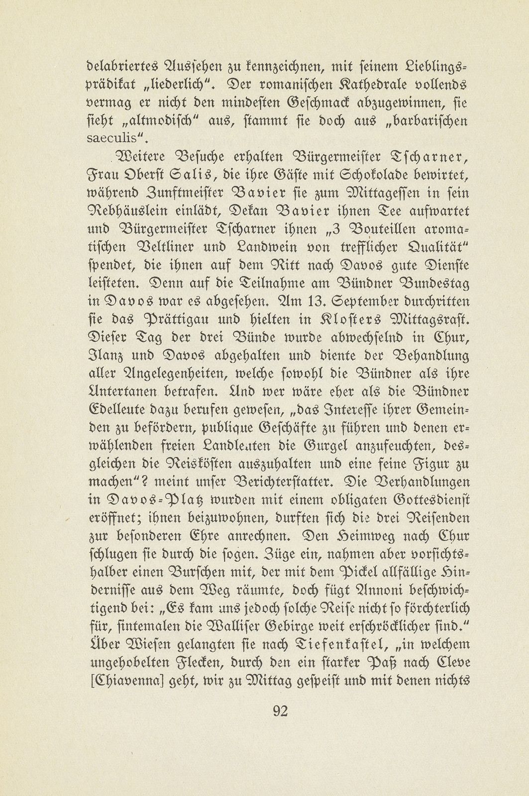 Aus den Wanderjahren des Hieronymus Annoni (1697-1770) – Seite 28